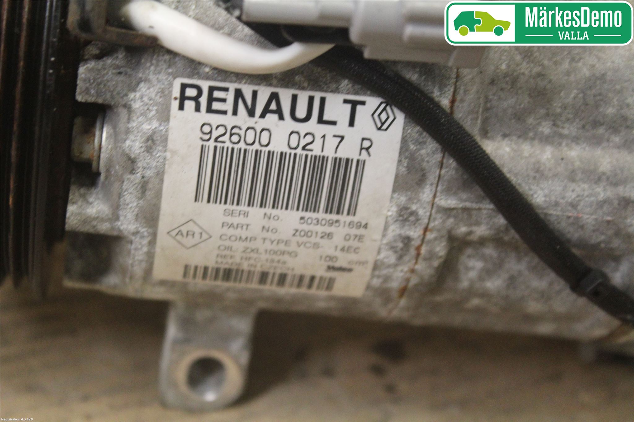 Renault CLIO IV 12-16 Ac Kompressor