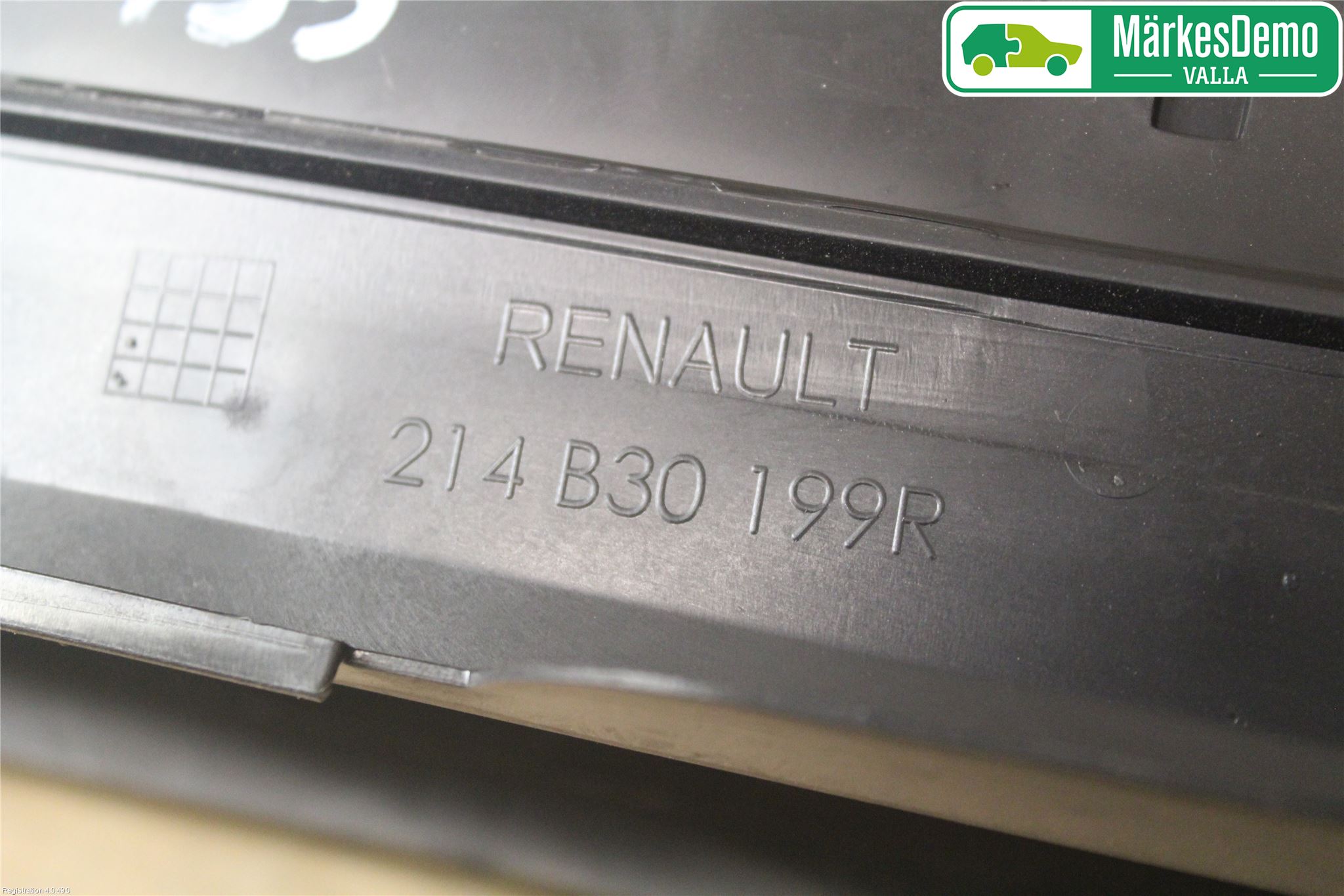 Renault CLIO IV 12-16 Deflektor Plåt-Plast Kylning