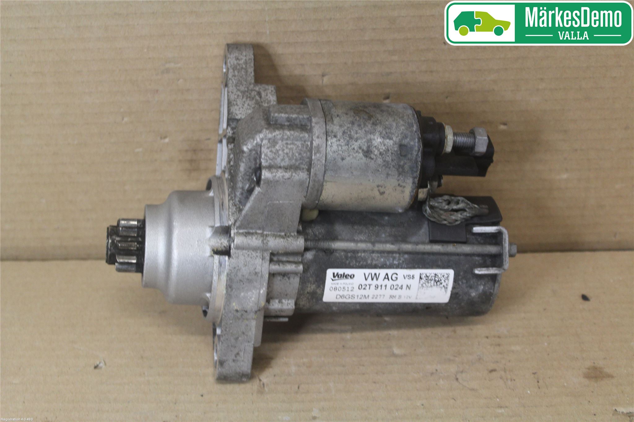 Skoda FABIA 07-14 Startmotor