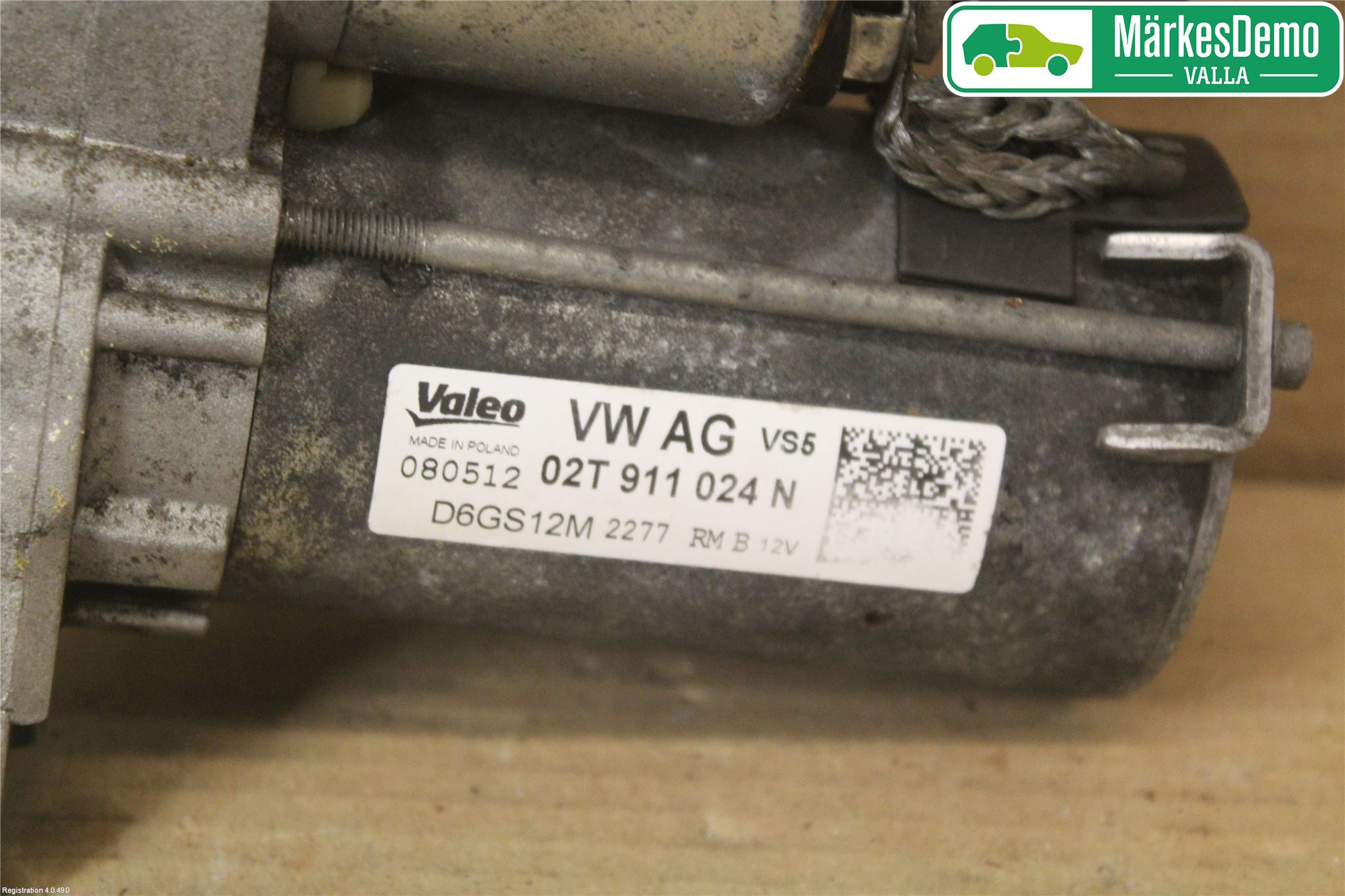 Skoda FABIA 07-14 Startmotor