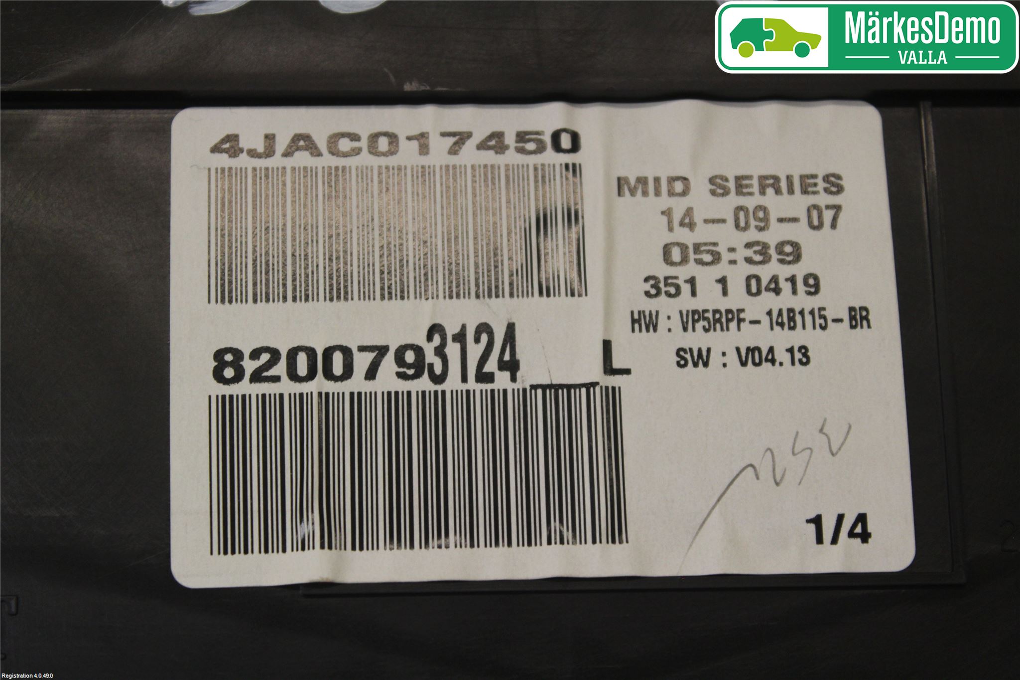 Renault MÉGANE II  06-08 Instrument Komb