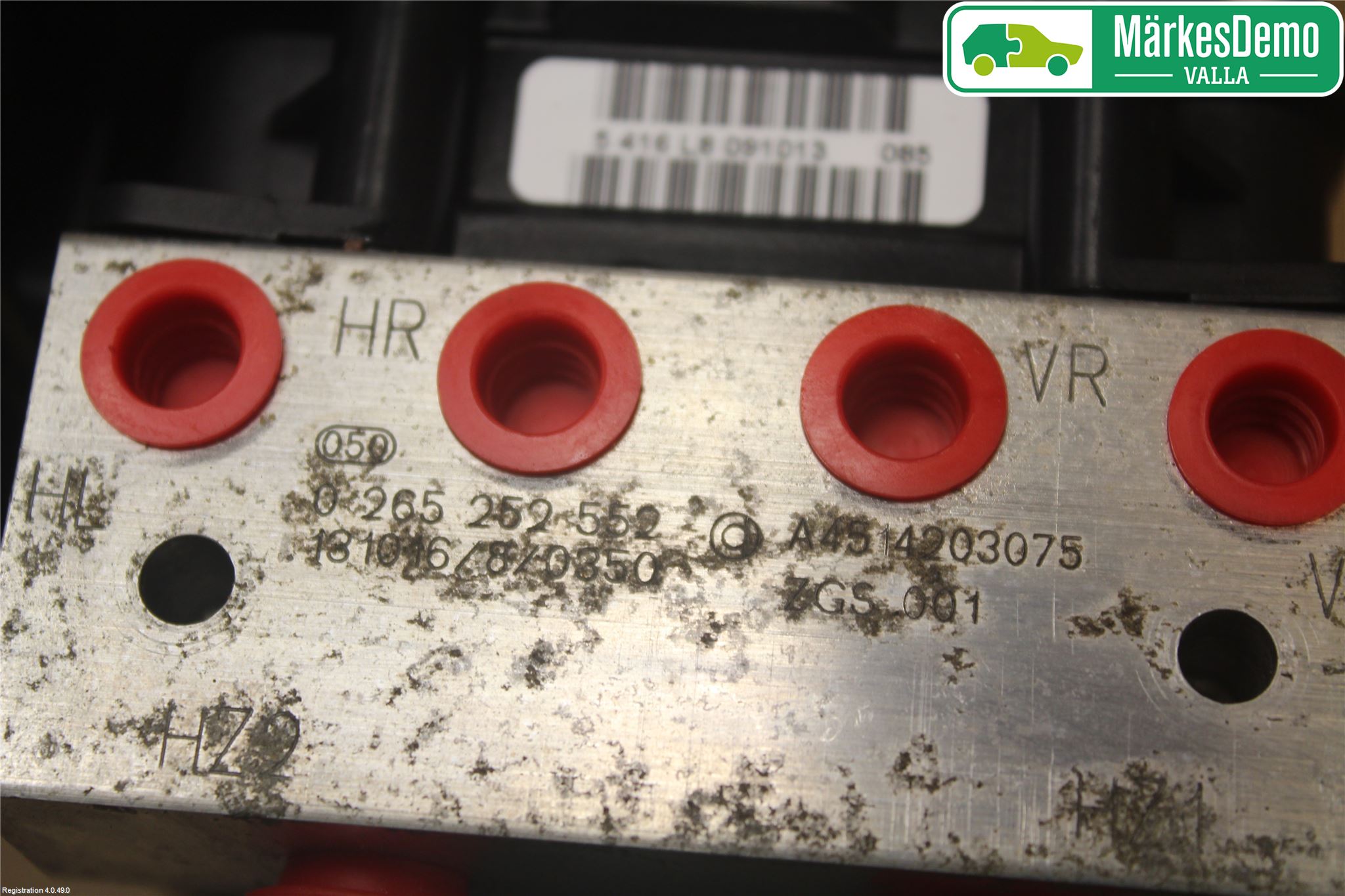 Smart FORTWO II 07-14 Abs Hydraulaggregat