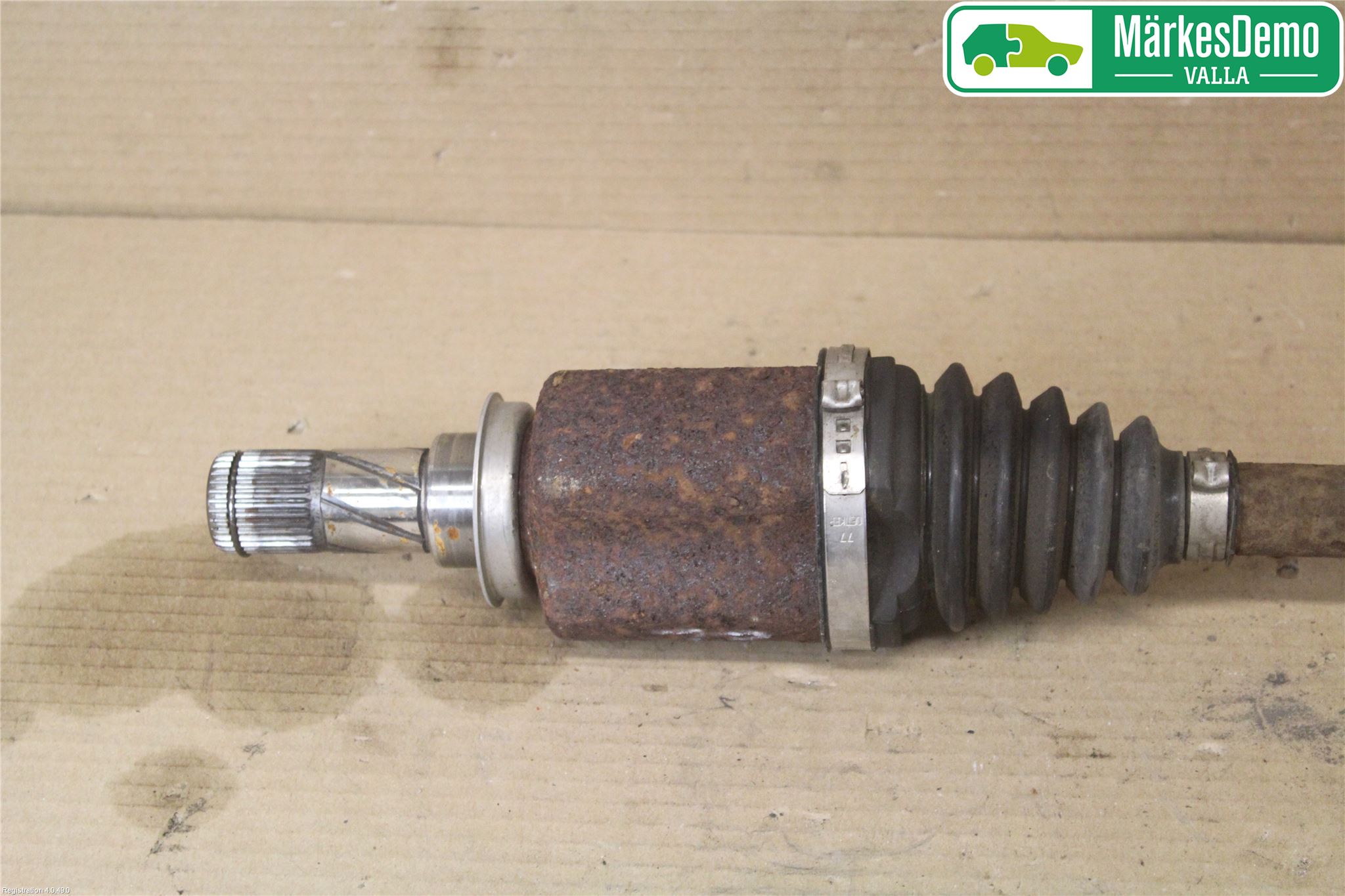 Smart FORTWO II 07-14 Drivaxel Bak Vänster