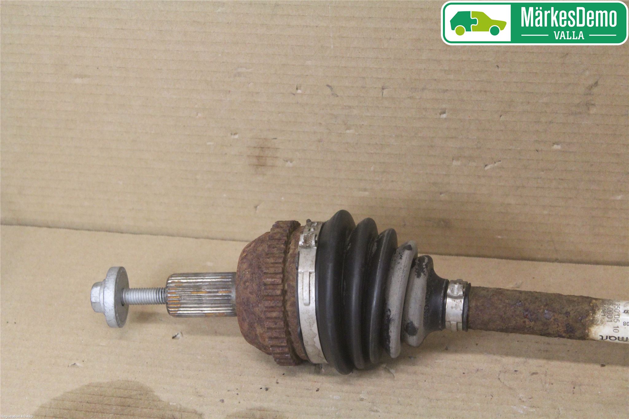 Smart FORTWO II 07-14 Drivaxel Bak Höger