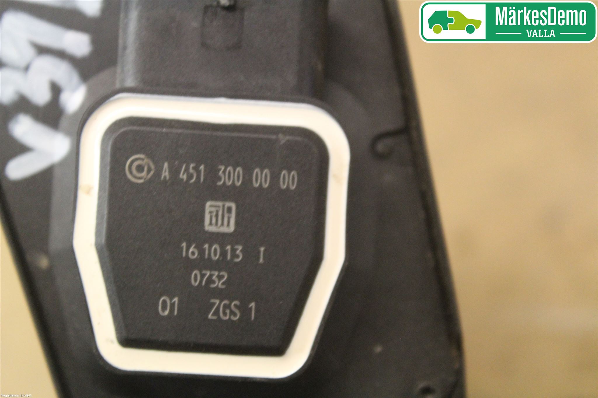 Smart FORTWO II 07-14 Gaspedal