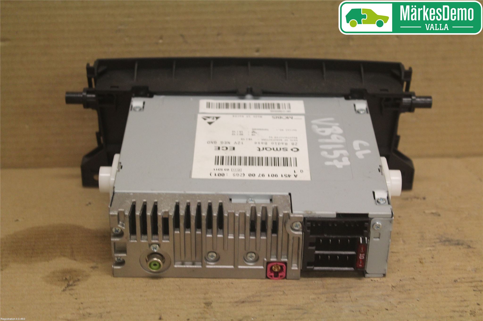 Smart FORTWO II 07-14 Cd Radio - Multimediapanel