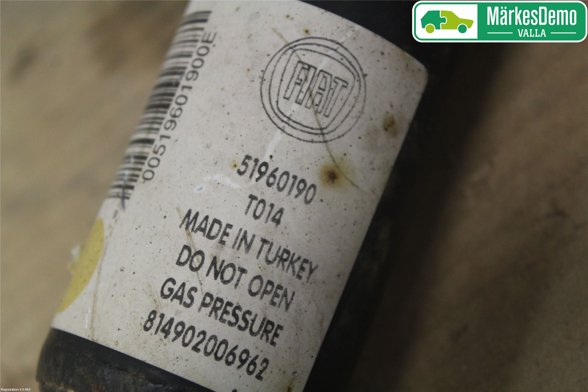 Opel COMBO D 12-18 Stötdämpare Bak