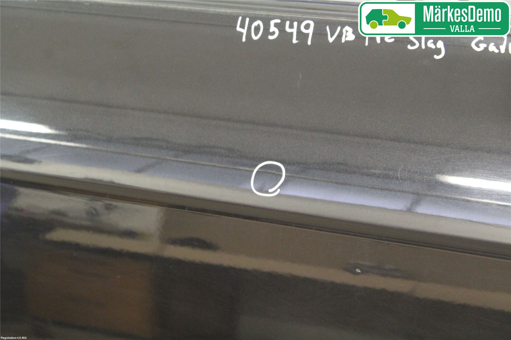 Audi A4/S4 08-11 Dörr Bak Vänster