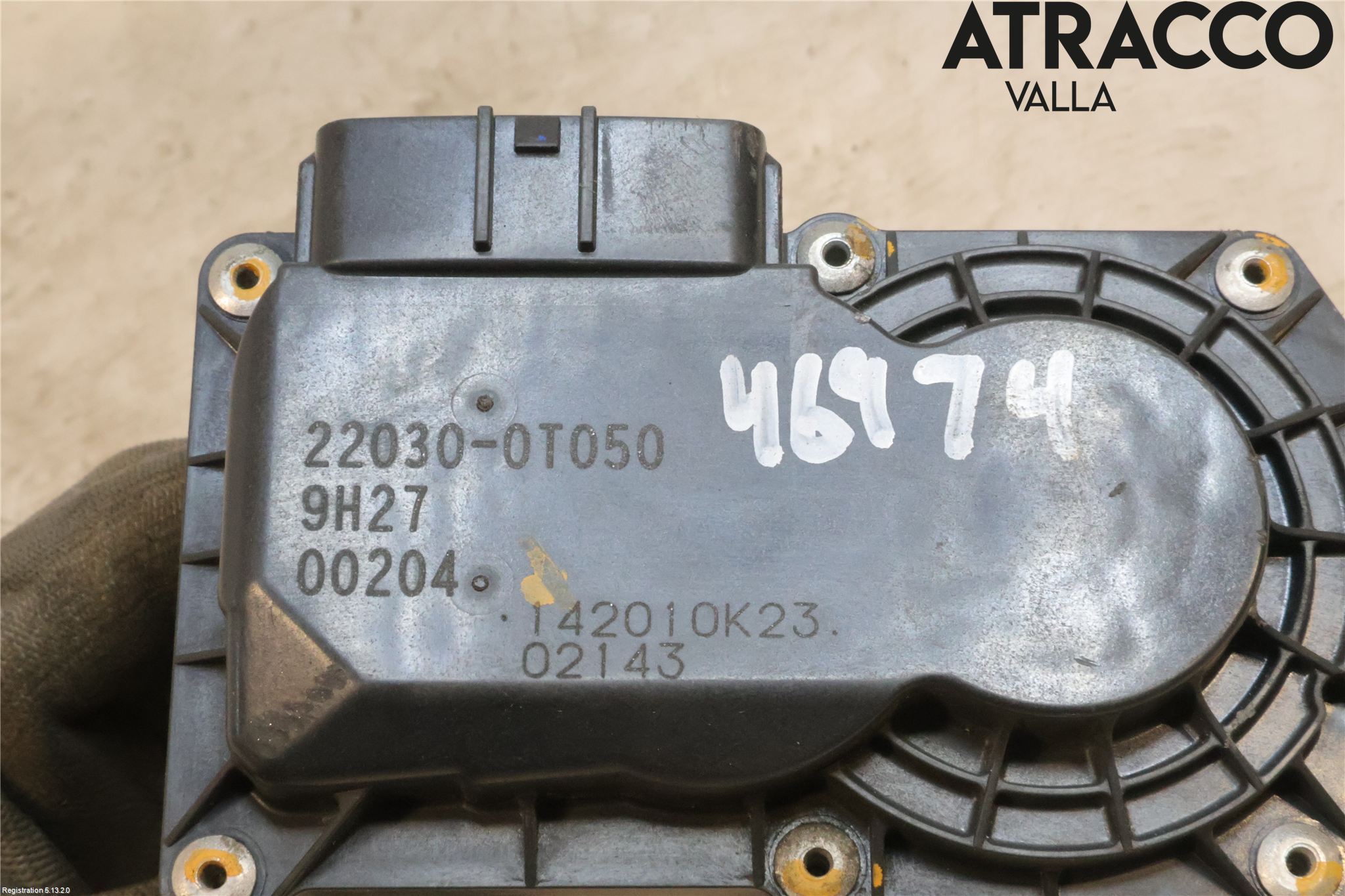 Toyota VERSO 09-18 Injspjällhus