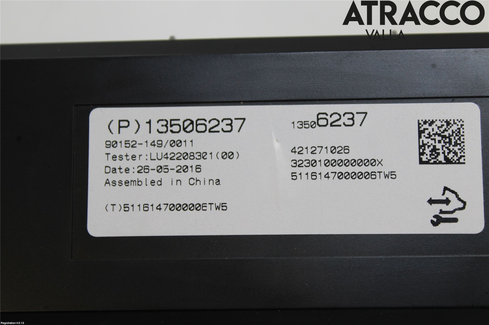 Opel MOKKA 13-20 Styrenhet CupEvärme