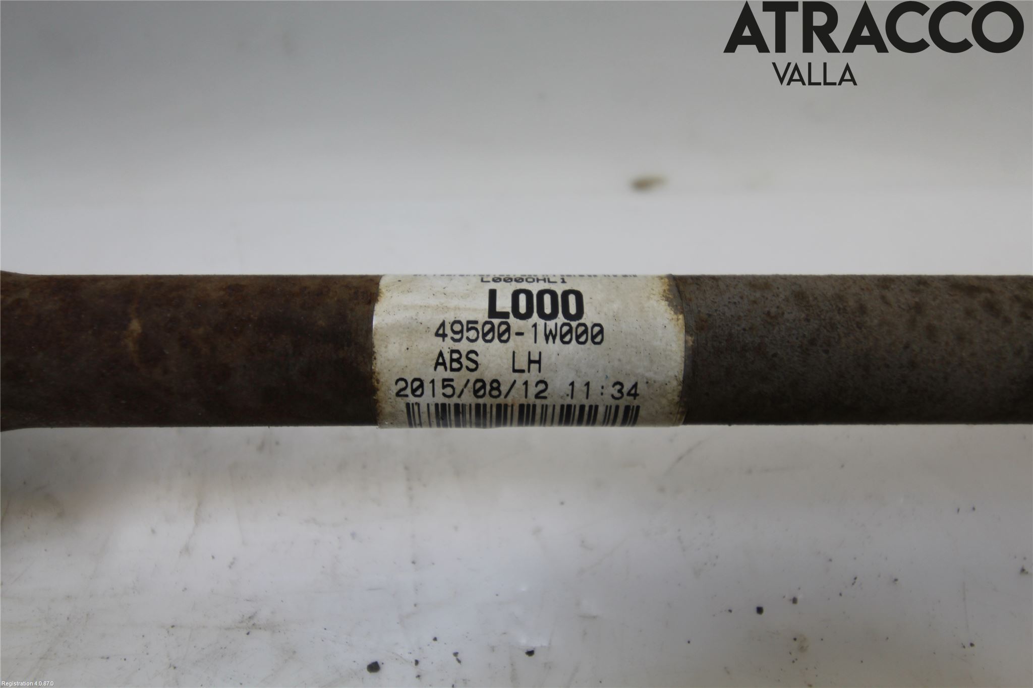 Kia RIO 12-16 Drivaxel Fram Vänster