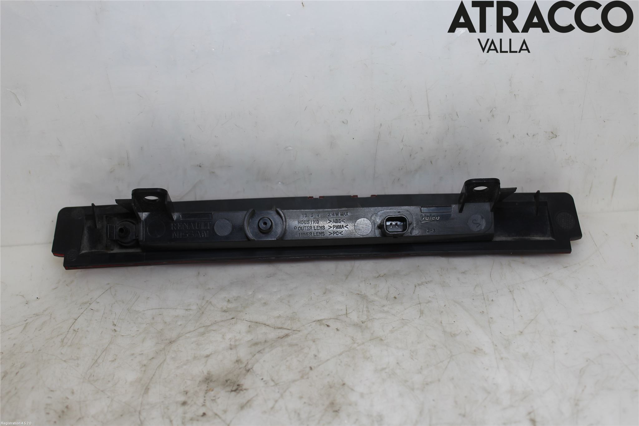 Renault CLIO IV 16-19 Bromsljus Bakruta