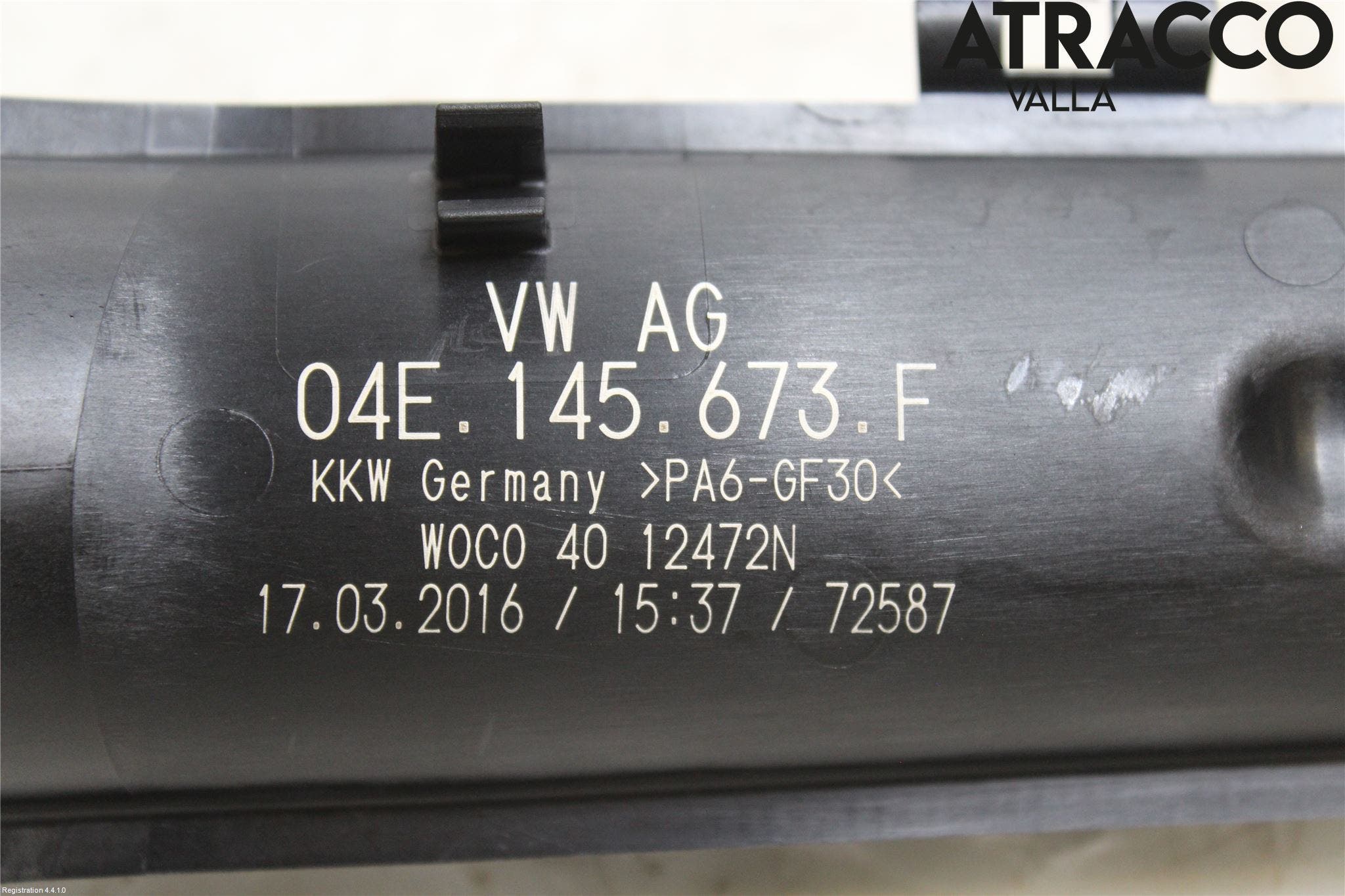 Volkswagen VW PASSAT 15-19 Laddluft-Intercoolerrör