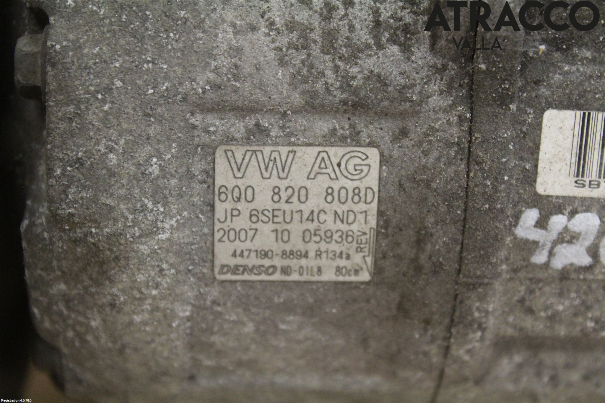 Skoda FABIA 07-14 Ac Kompressor