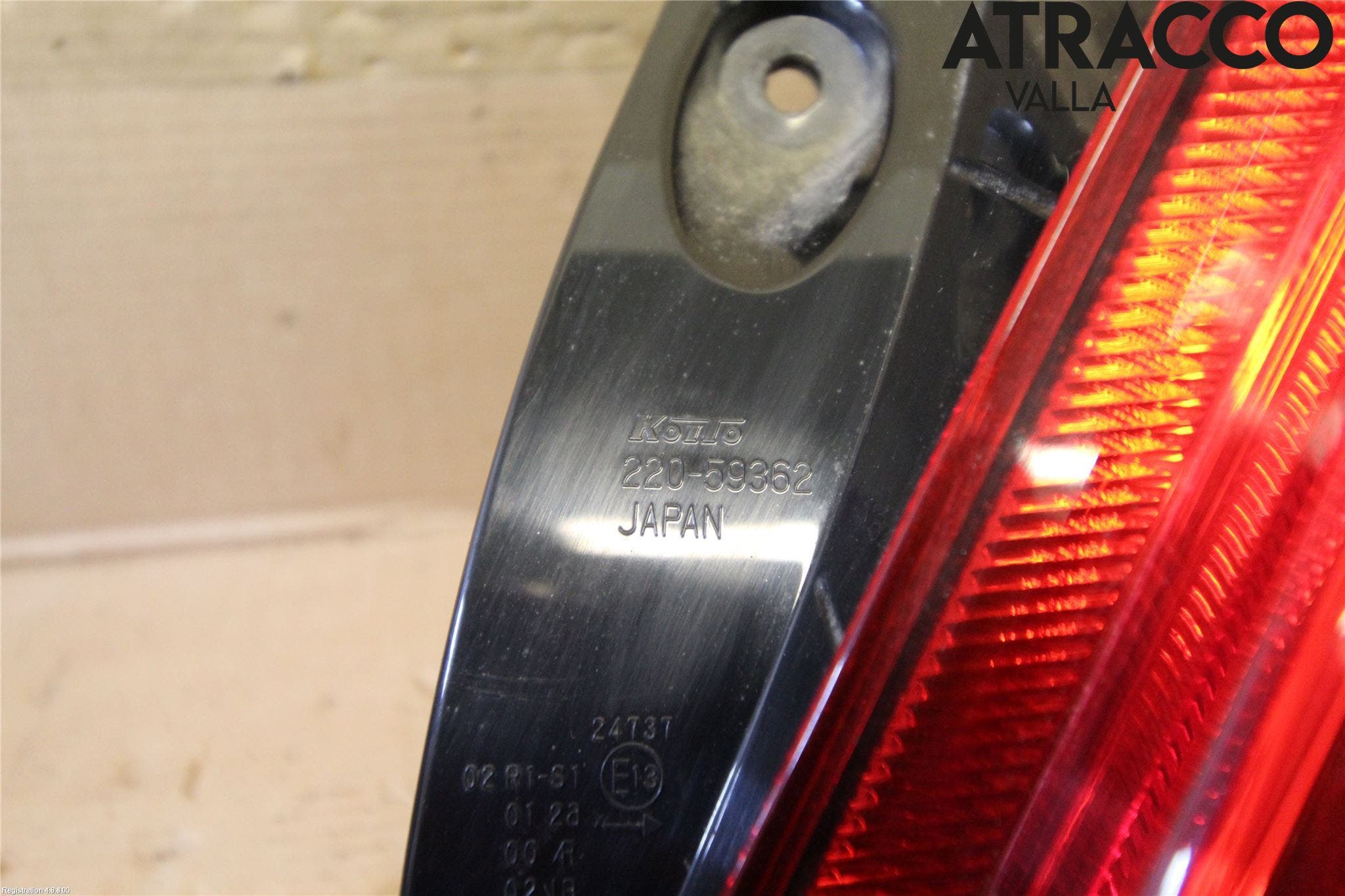 Suzuki SWIFT 17-24 Bakljus Höger