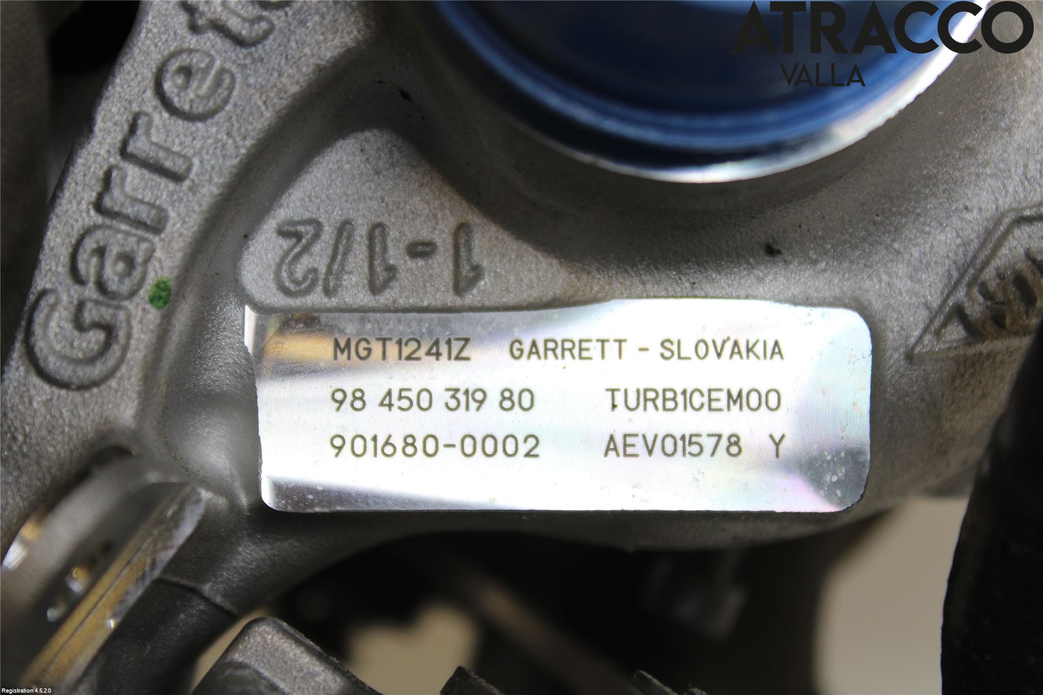 Peugeot 5008 17-24 Turboaggregat