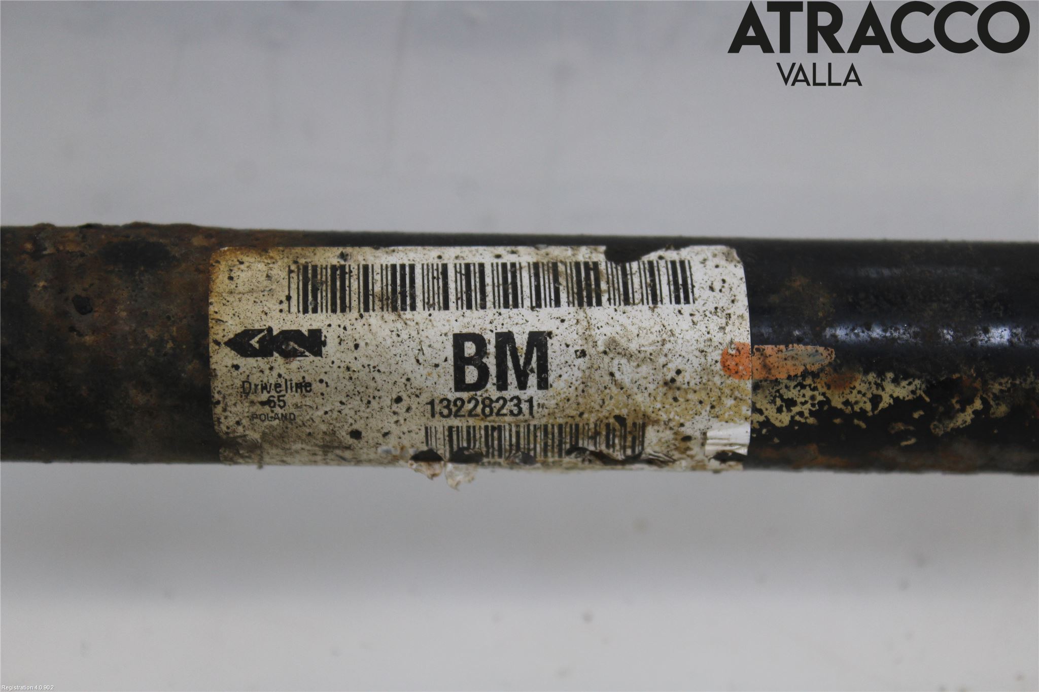 Opel INSIGNIA 09-16 Drivaxel Bak Vänster