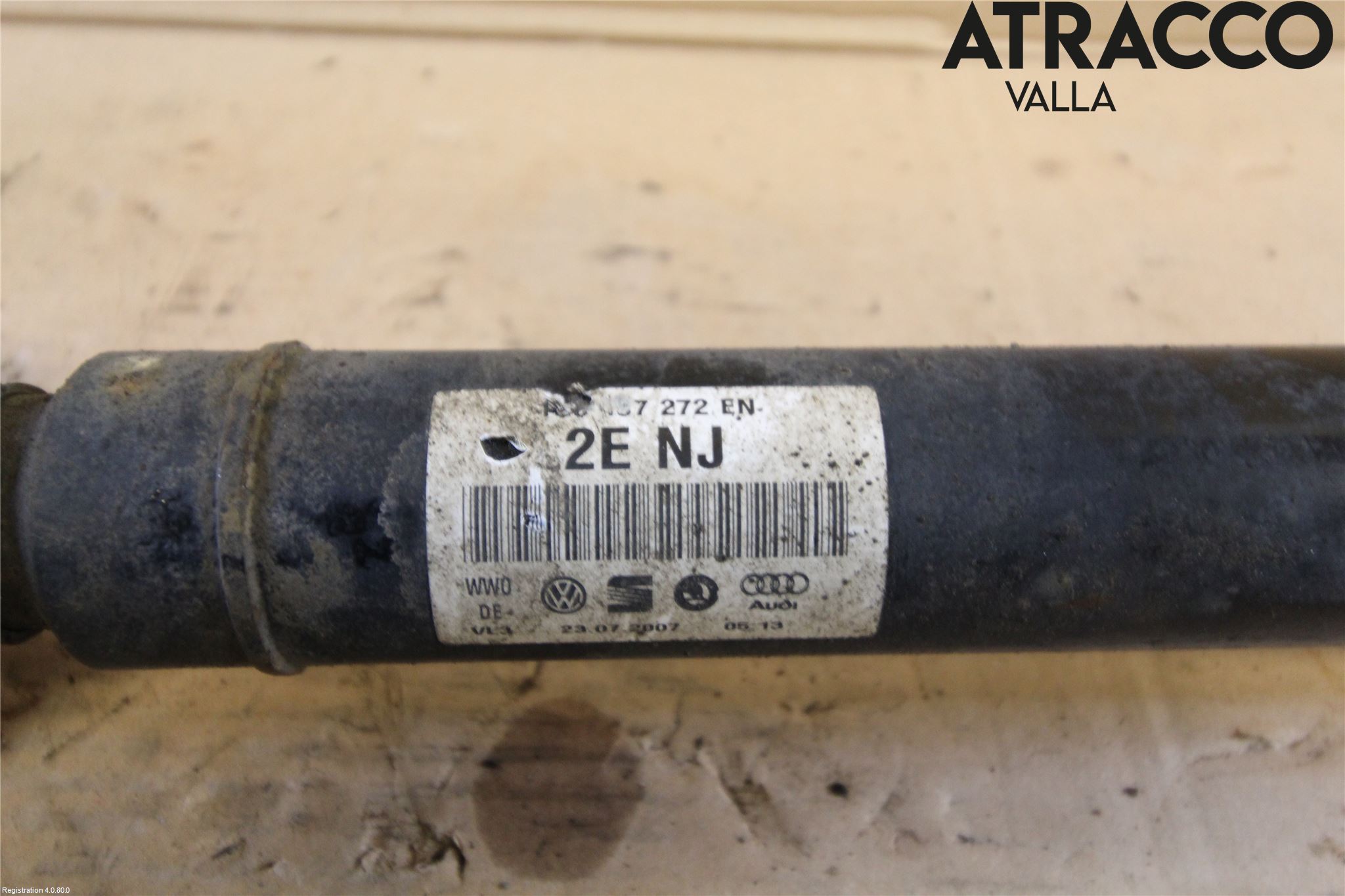 Audi A3/S3 05-13 Drivaxel Fram Höger