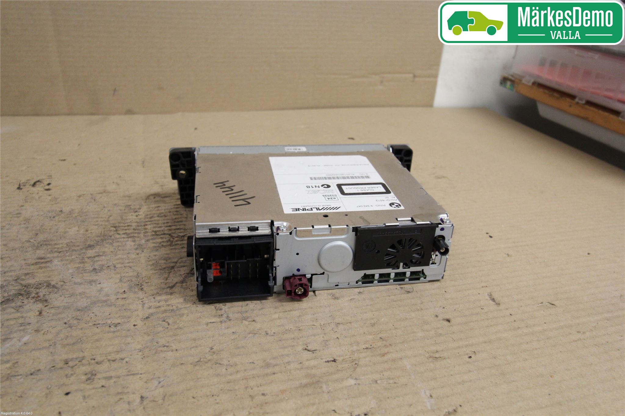 BMW 5 F10/F11/F18 09-17 Cd Radio - Multimediapanel