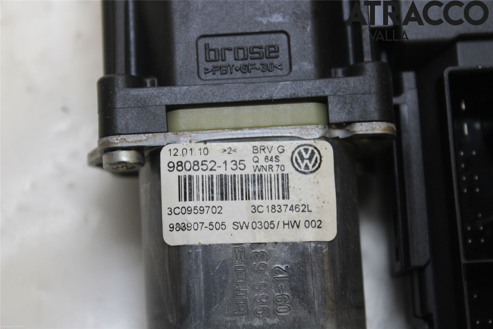 Volkswagen VW PASSAT 05-11 Fönsterhissmotor
