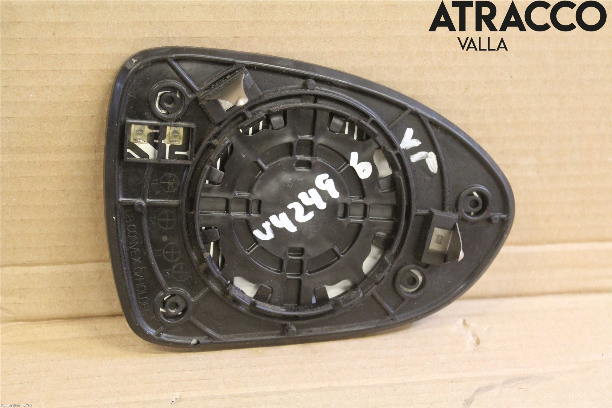 Kia RIO 12-16 Spegelglas Vä