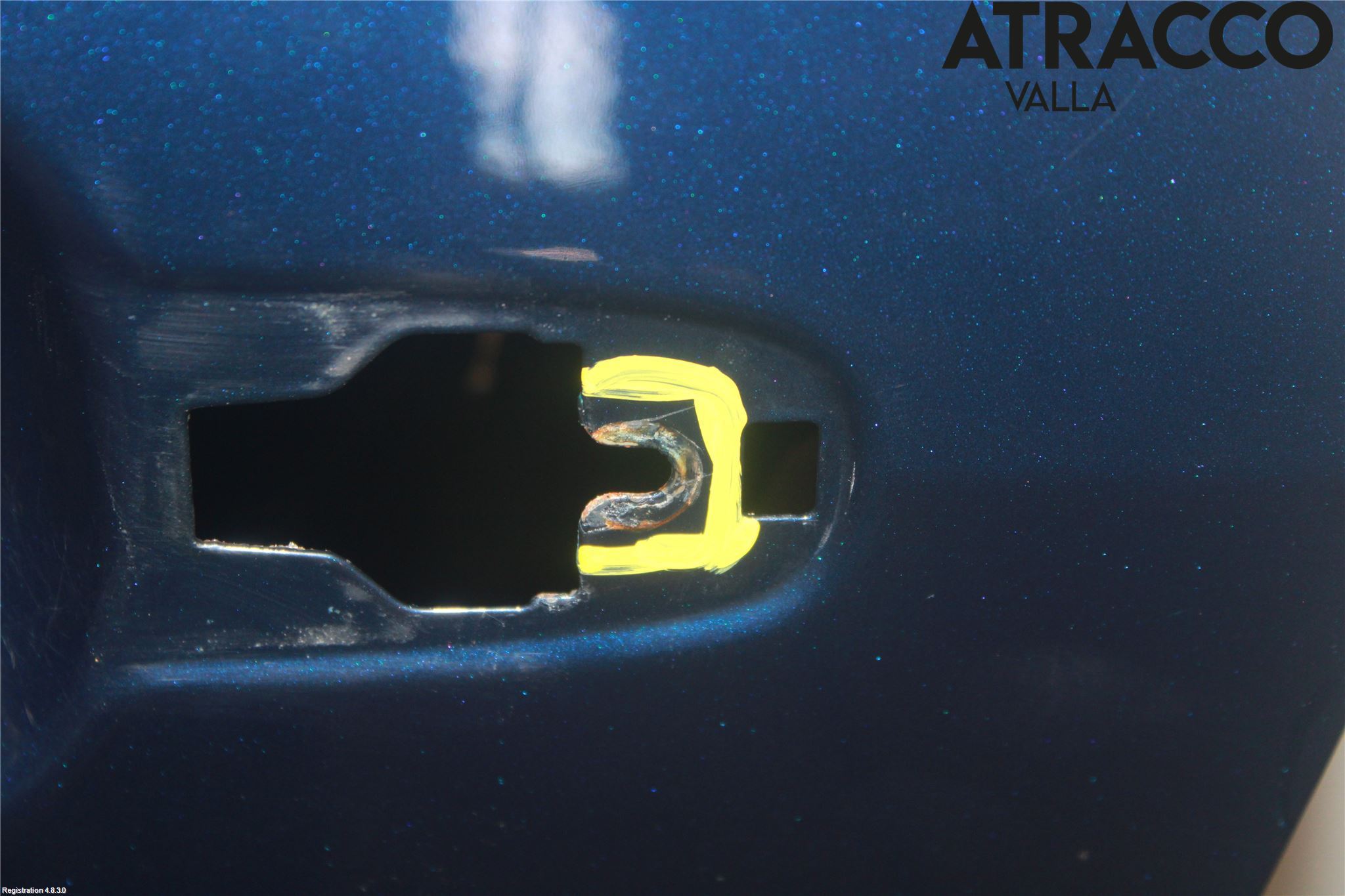 Toyota COROLLA VERSO 04-07 Dörr Bak Vänster