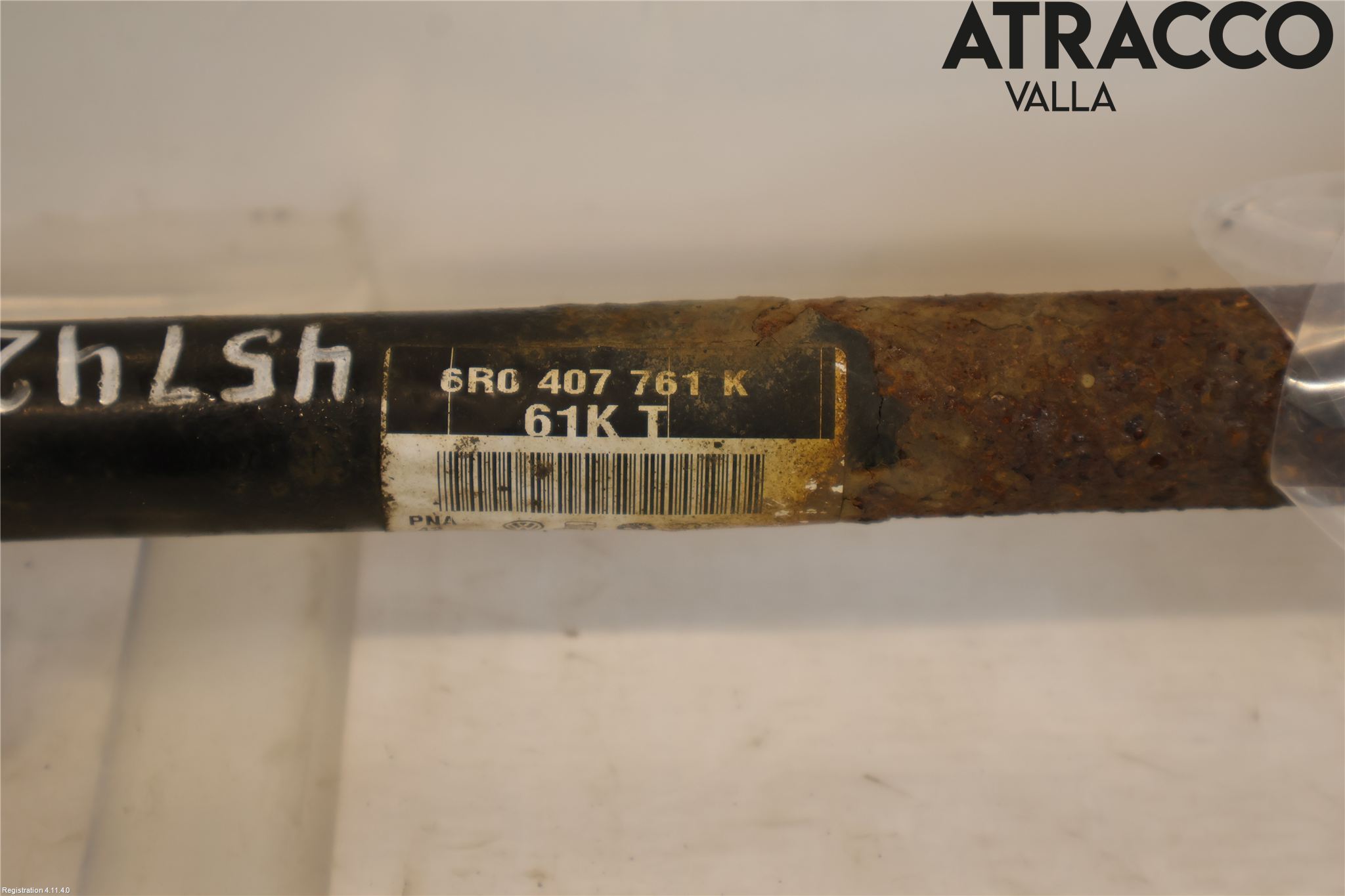 Volkswagen VW POLO 10-17 Drivaxel Fram Vänster