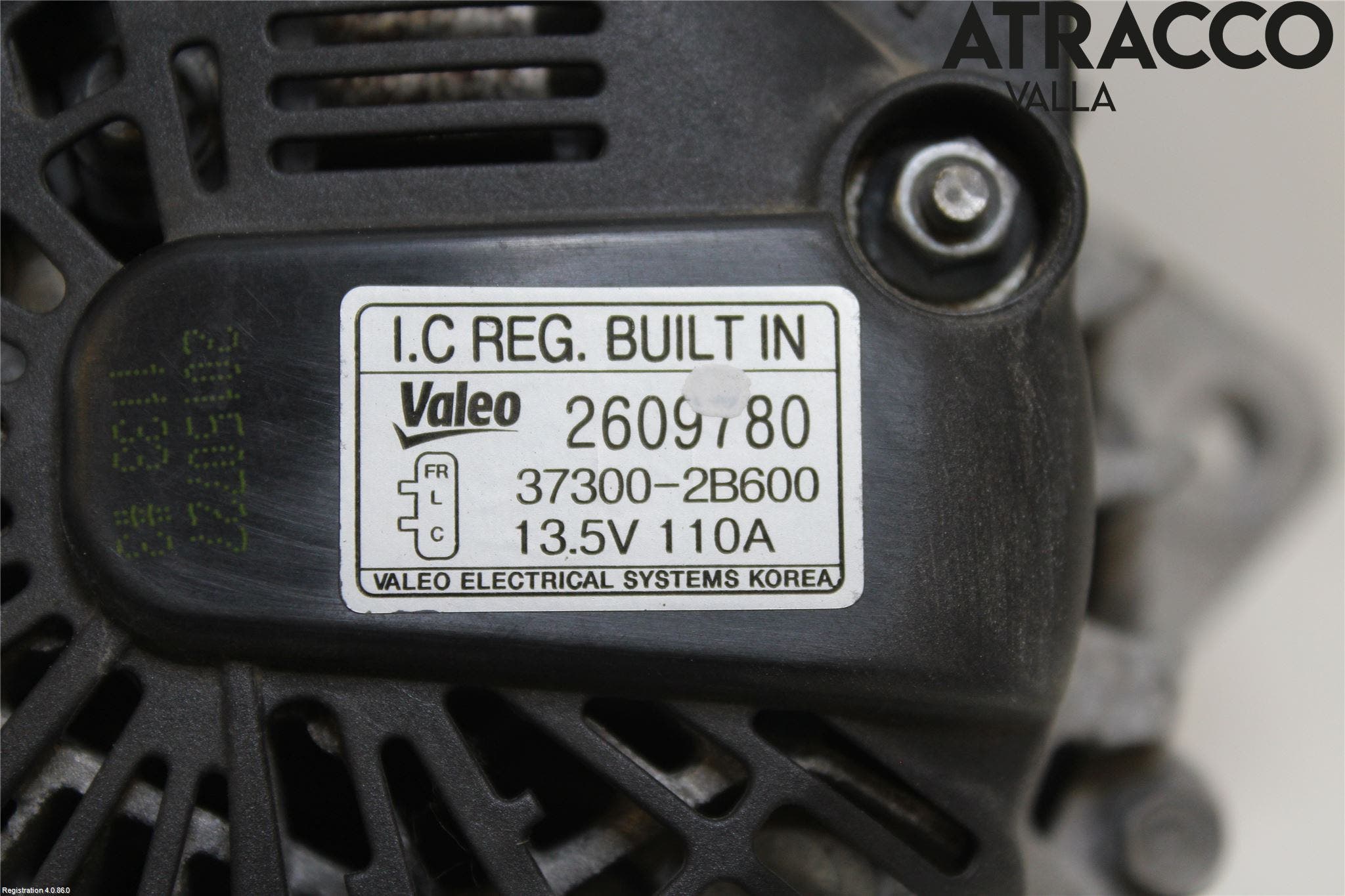 Kia SPORTAGE (SL) 11-15 Generator