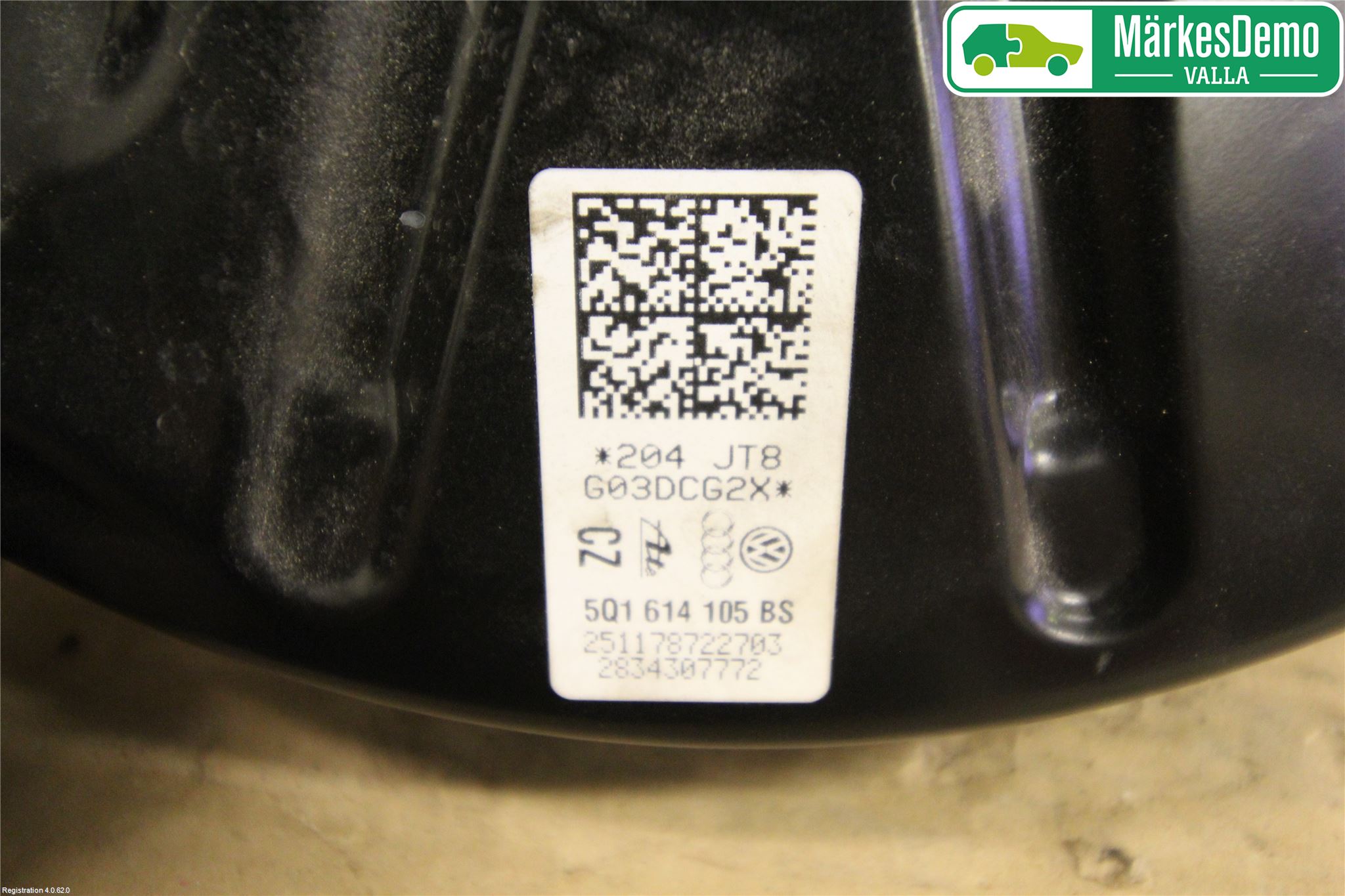 Volkswagen VW GOLF / E-GOLF VII 13-20 Bromsservo