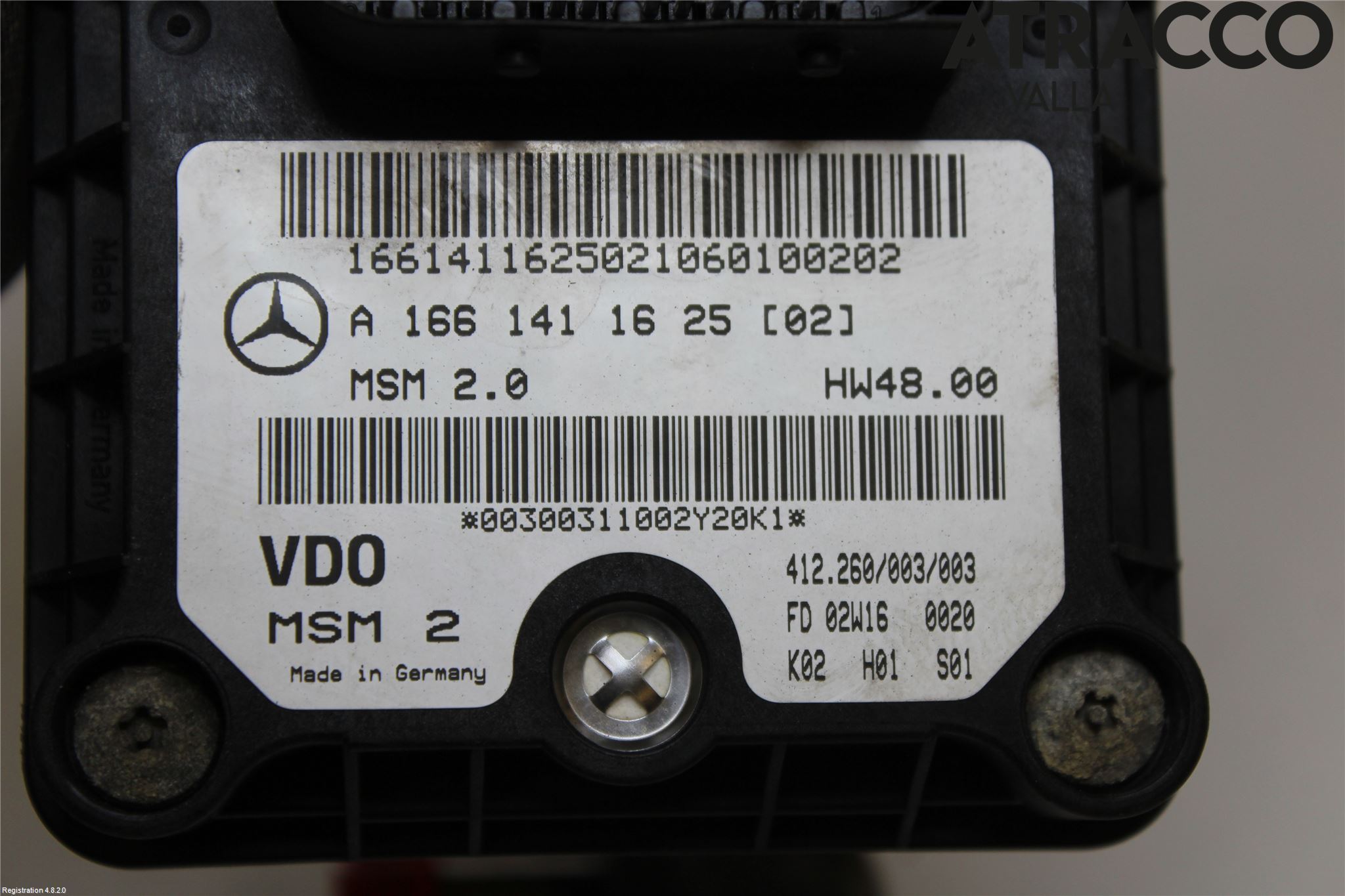 Mercedes-Benz MB A-KLASS (W168) 98-04 Injspjällhus