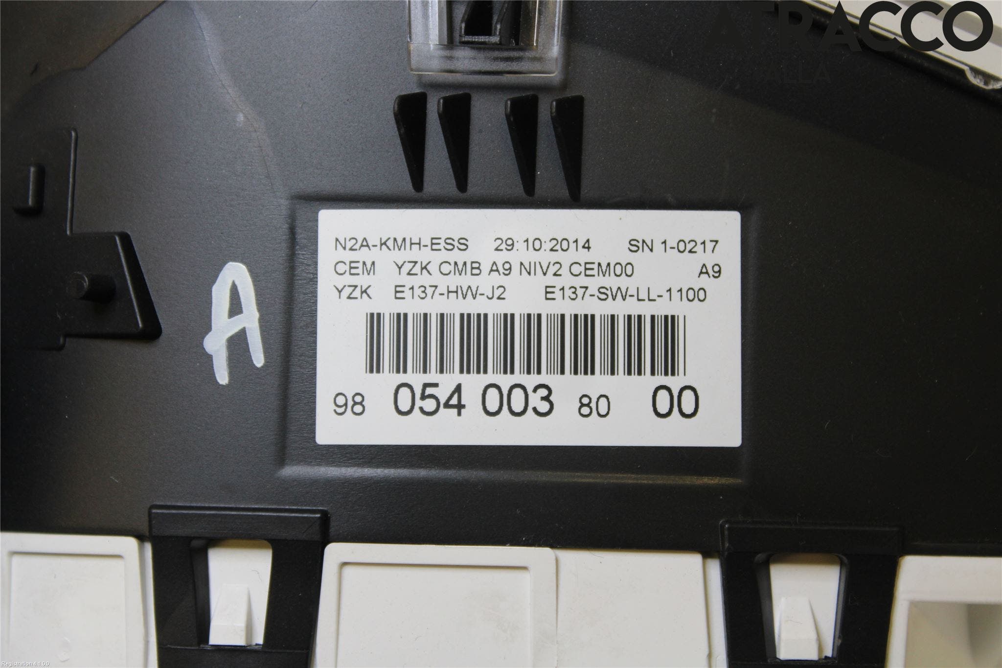 Peugeot 208 12-15 Instrument Komb