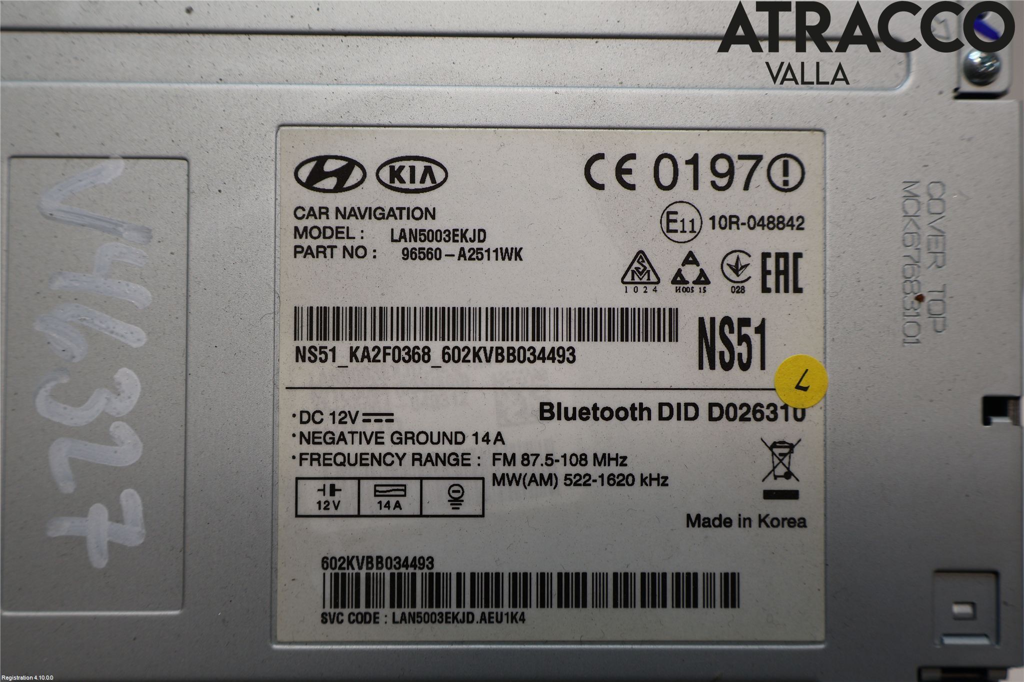 Kia CEED 12-18 Cd Radio - Multimediapanel