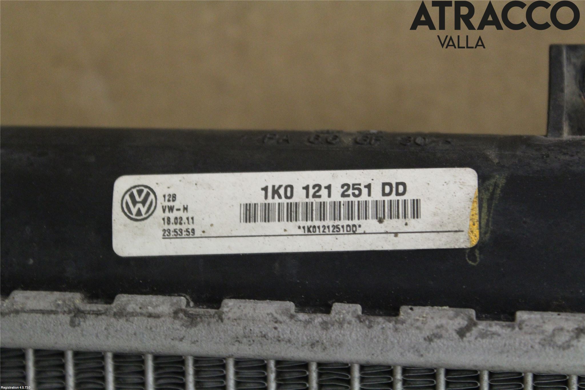 Volkswagen VW CADDY 11-15 Kylare Aut