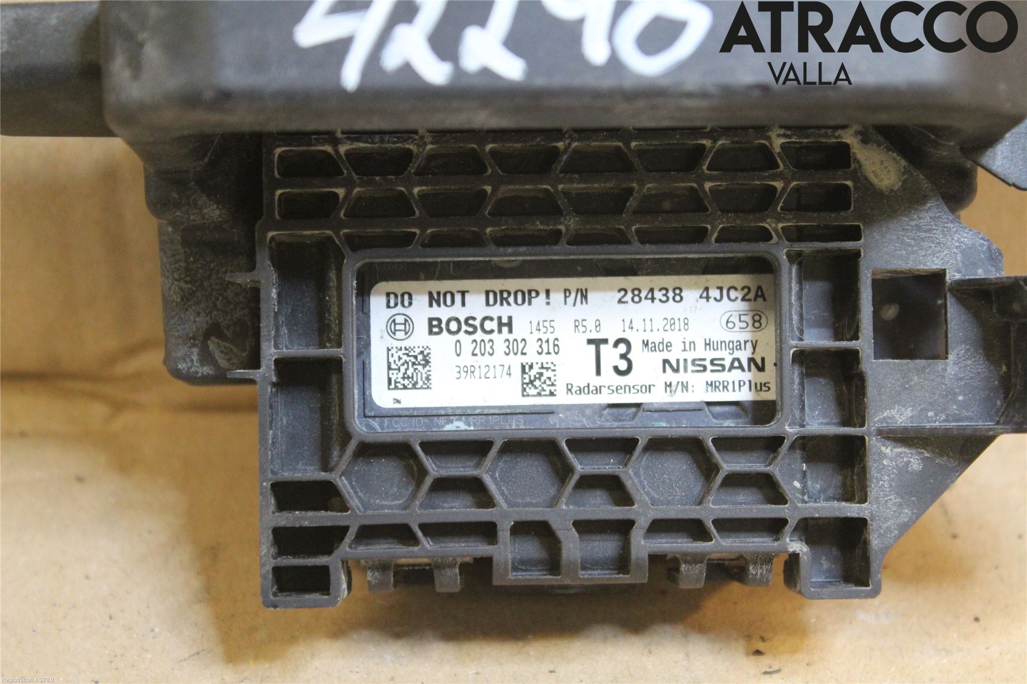 Nissan NAVARA, TREK-1 17-21 Sensor Adaptiv Farthållare