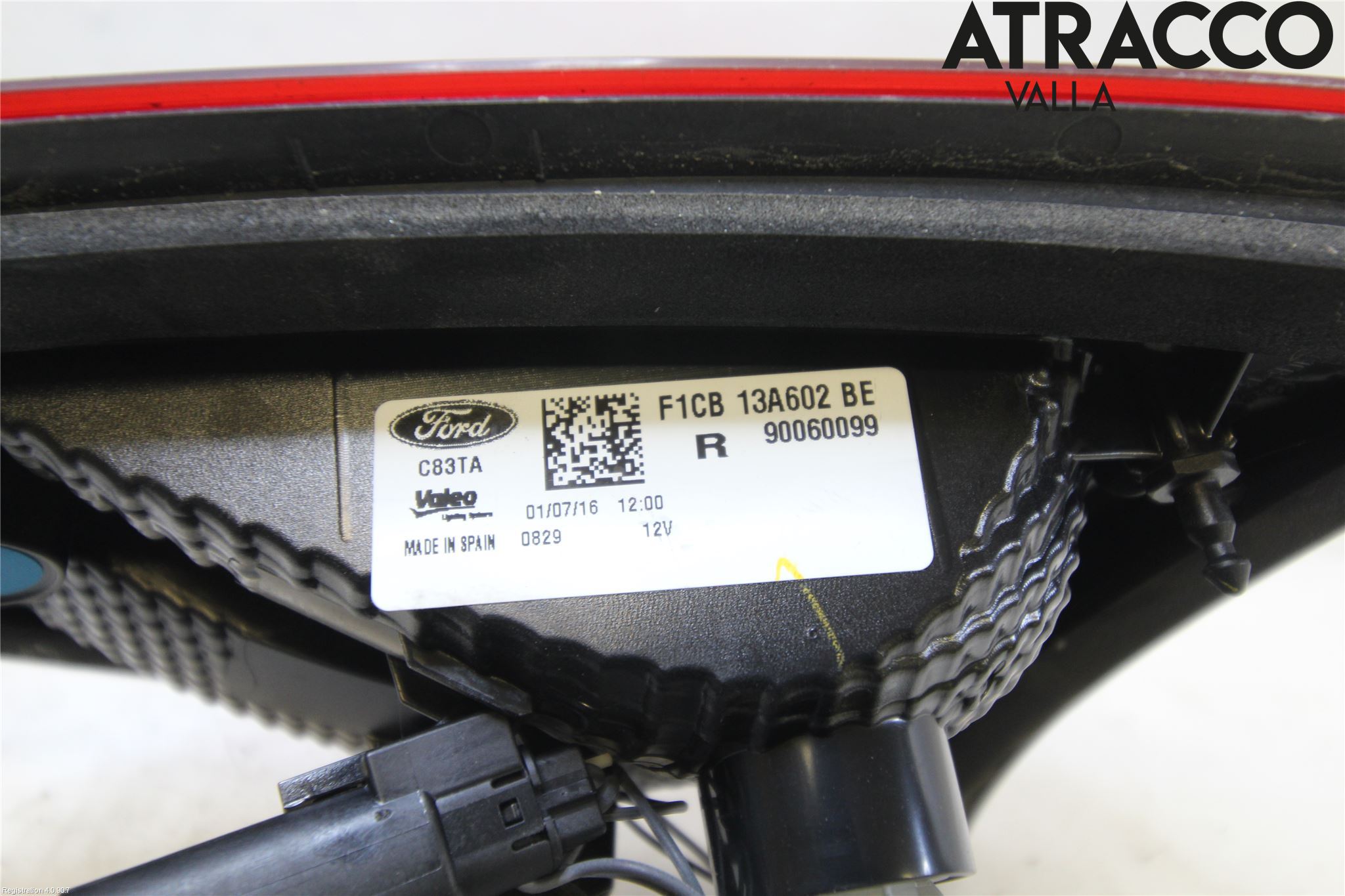 Ford C-MAX ll 15-19 Bakljus Lucka Hö