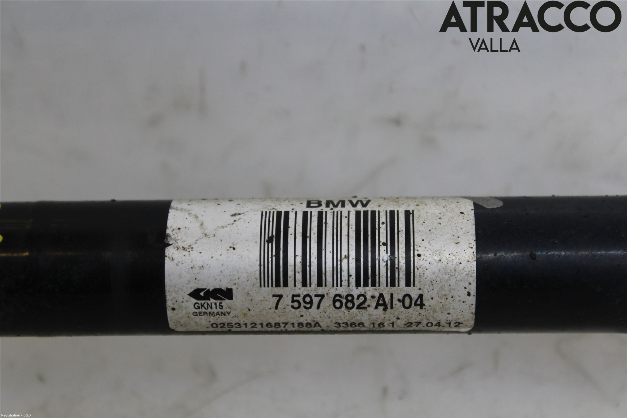 BMW 1 F20/F21 11-19 Drivaxel Bak Höger