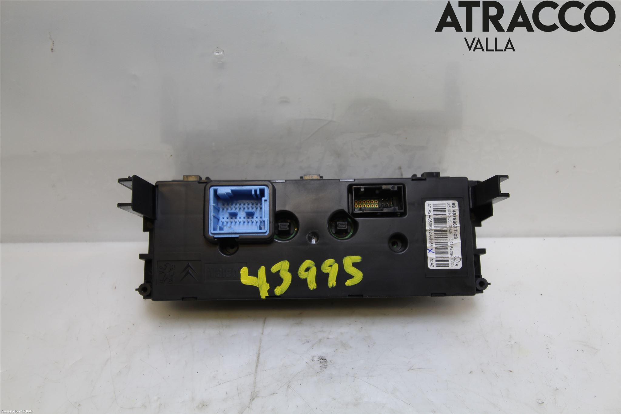 Peugeot 207 Ac Styrenhet Ac Manöveren