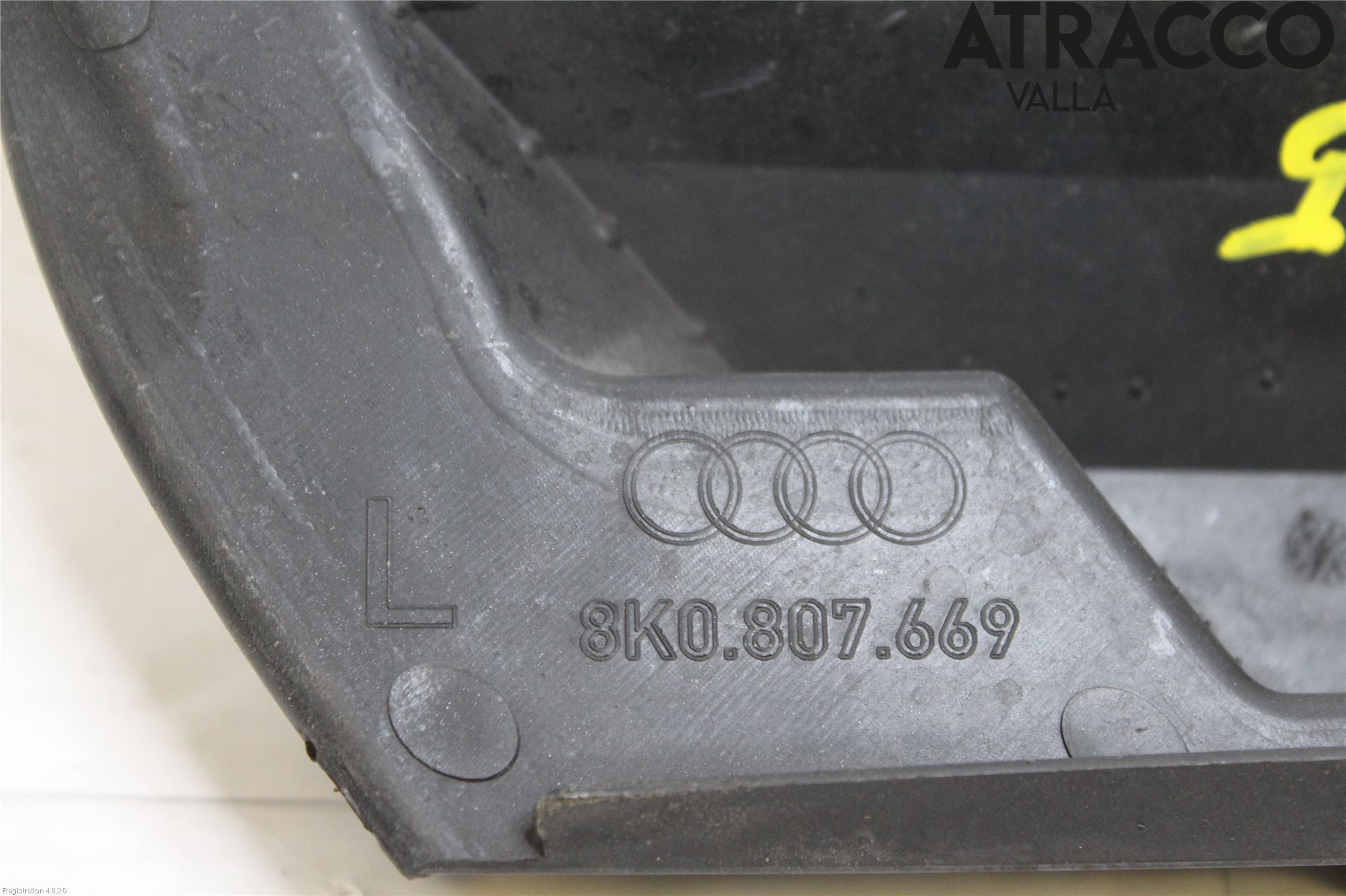Audi A4 12-15 Stötfångardel Fram Vä