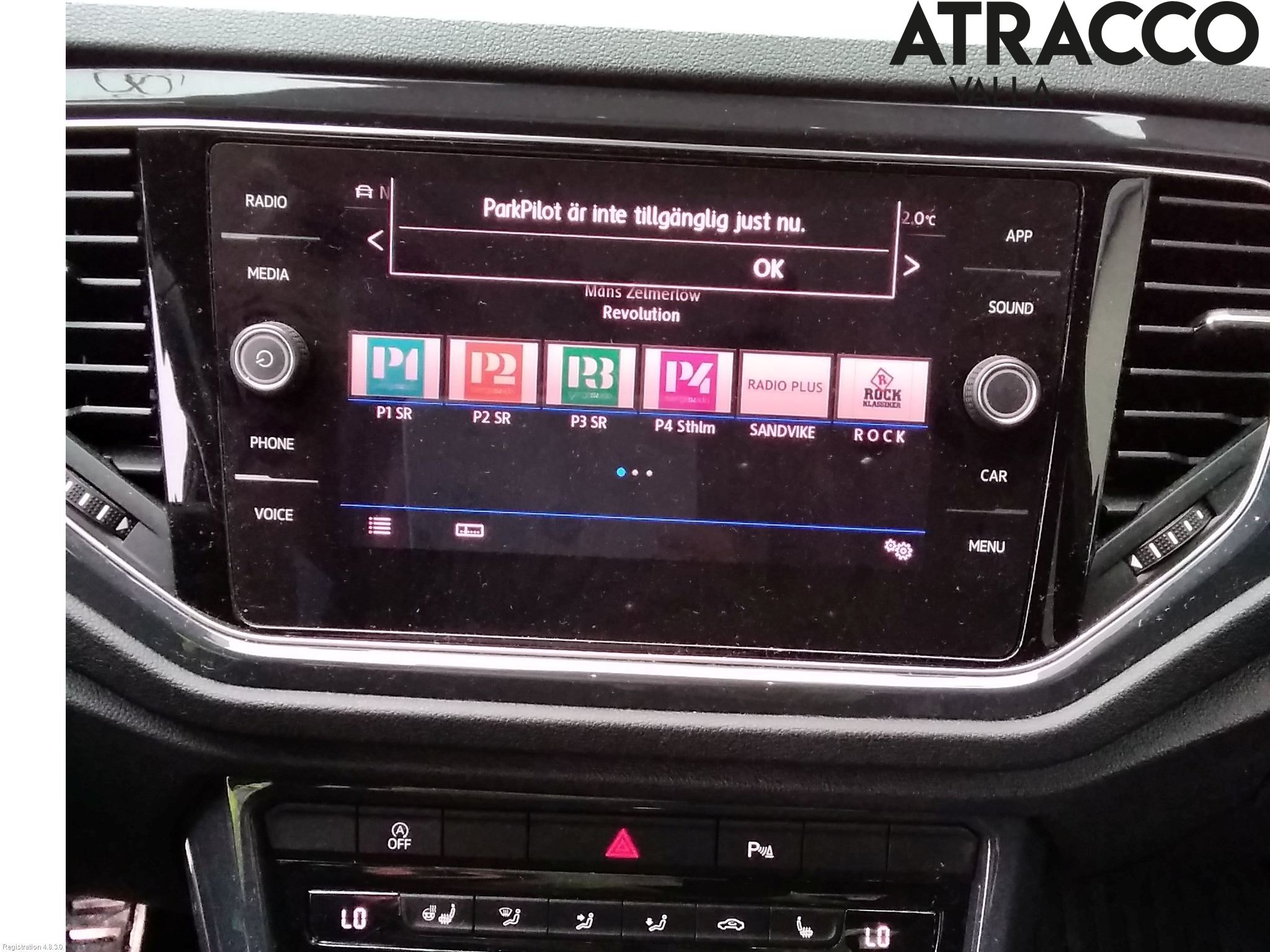 Volkswagen VW T-ROC 18- Multifunktionsdisplay