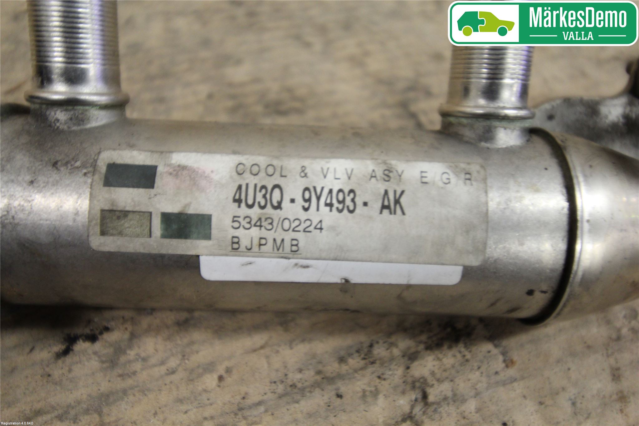 Peugeot 407 Avgaskylare