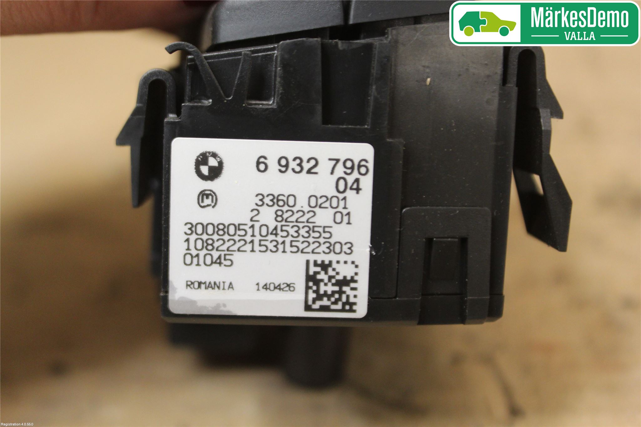 BMW 3 E90/91 SED/TOU 05-12 Strömställare Ljus