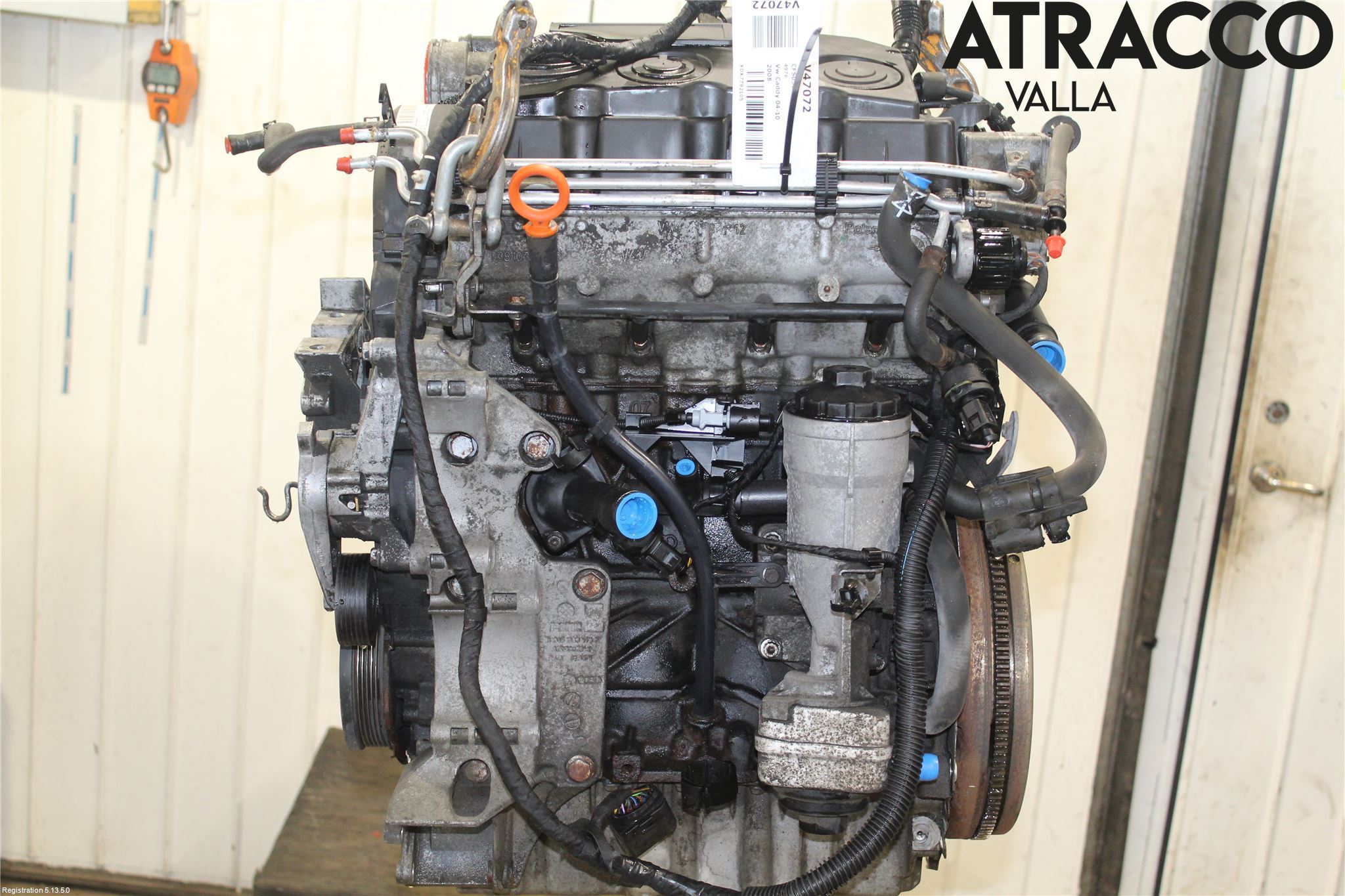 Volkswagen VW CADDY      04-10 Motor Diesel