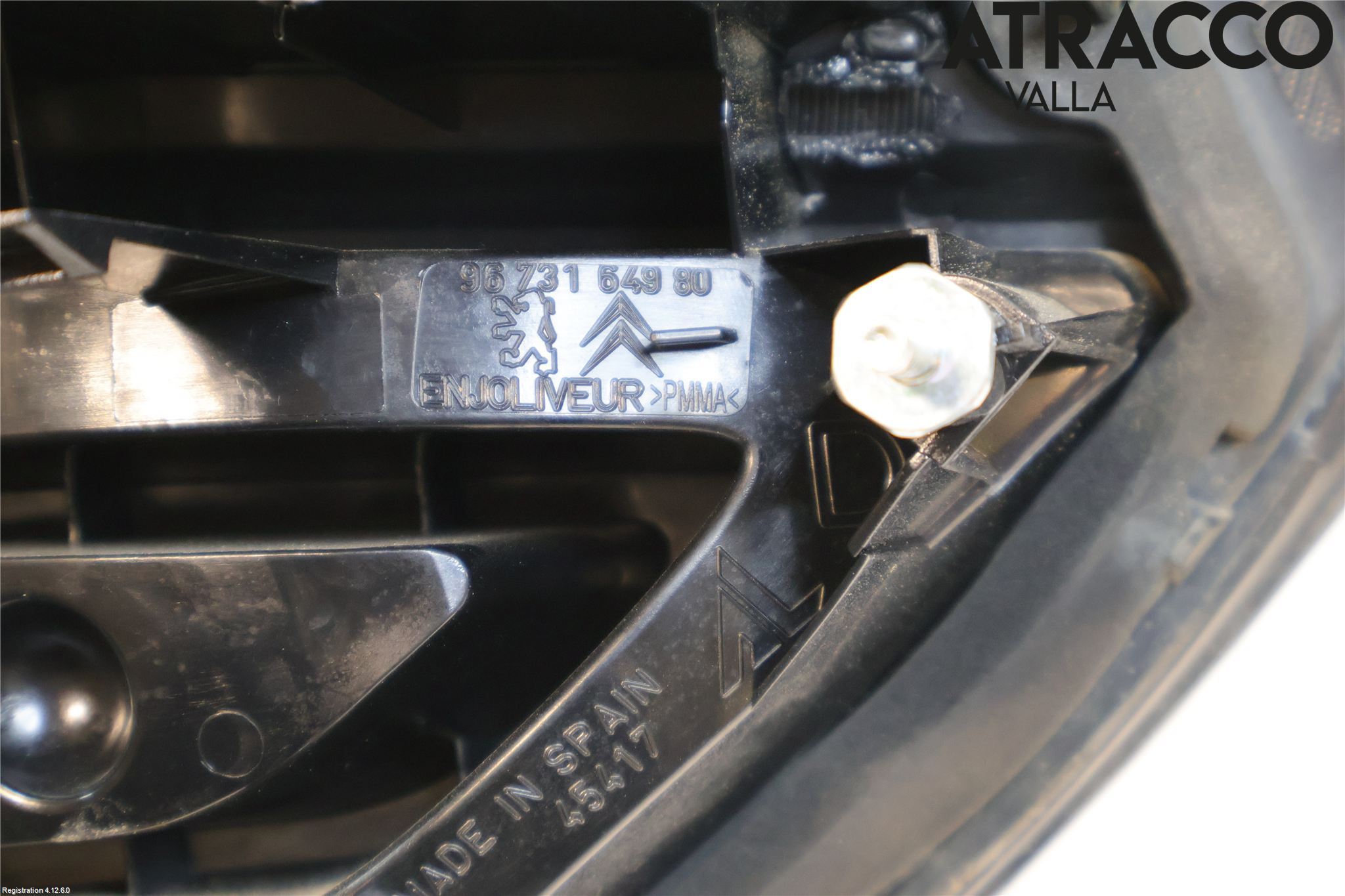 Citroen C4 PICASSO 06-13 Bakljus Lucka Hö