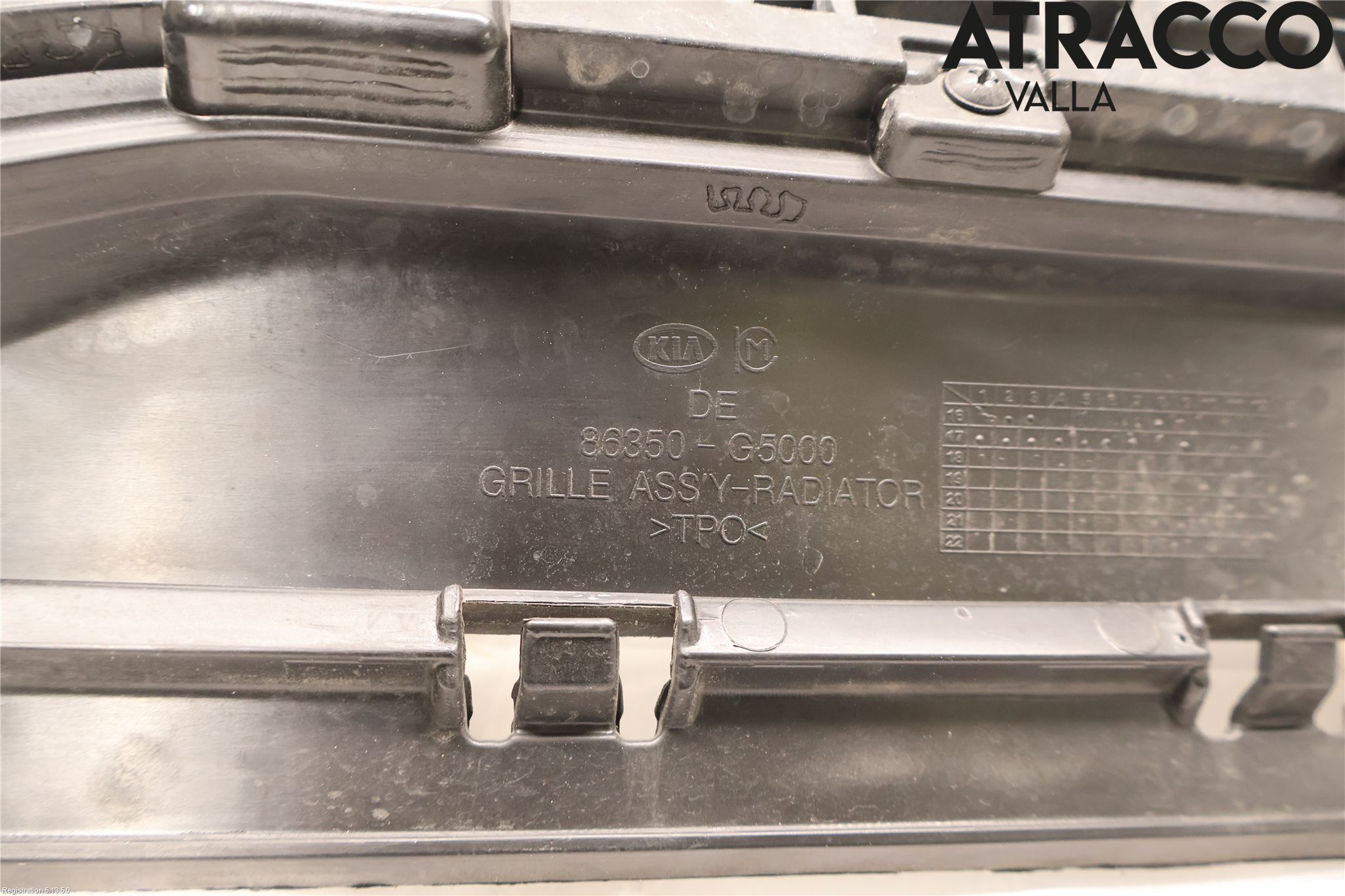 Kia NIRO (DE) 17-22 Grill Komp