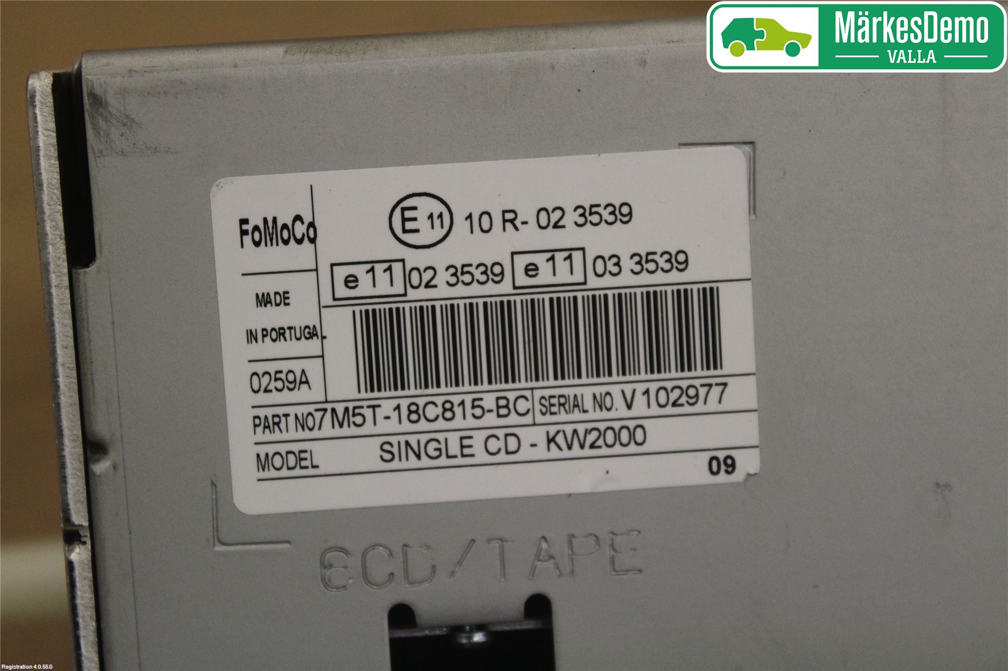 Ford FOCUS 08-11 Cd Radio - Multimediapanel