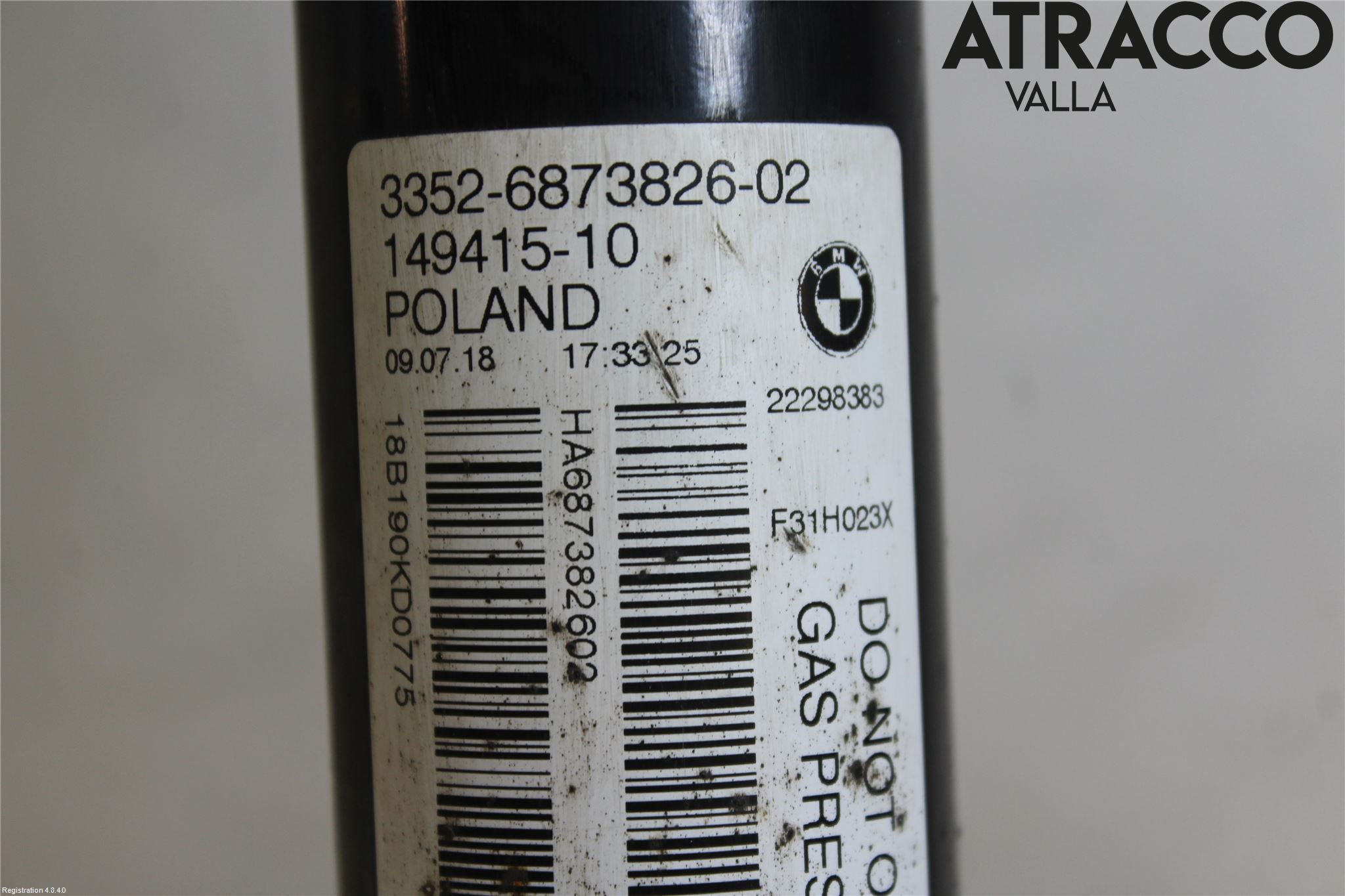 BMW 3 F30/F31/F80 12-19 Stötdämpare Bak