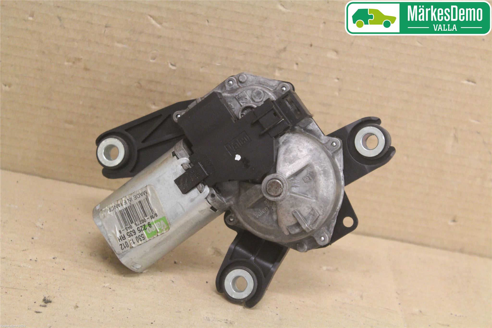 Opel COMBO 02-12 Torkarmotor Baklucka