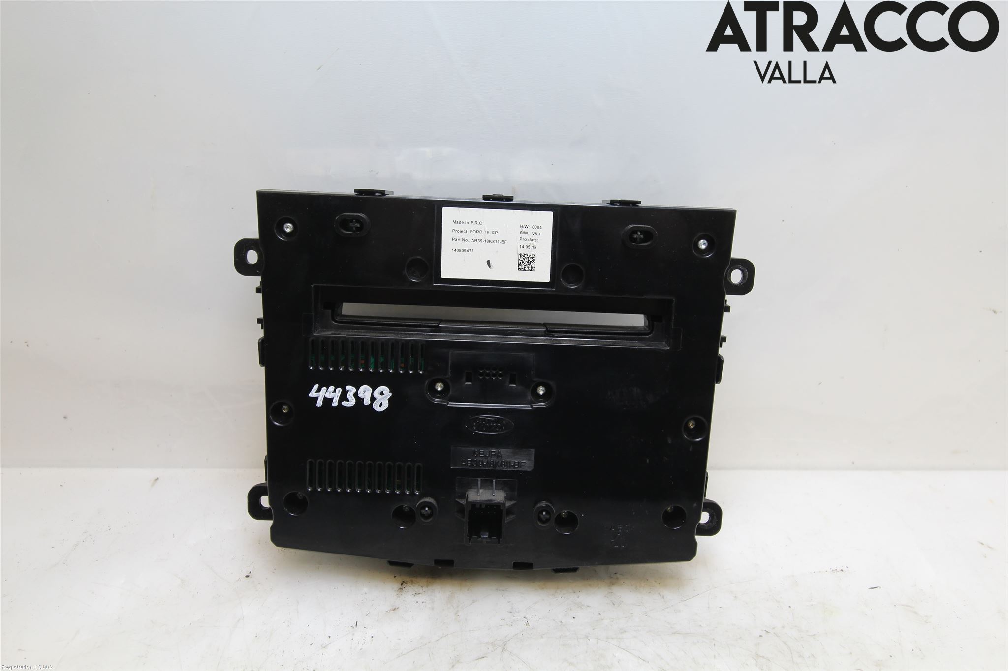 Ford RANGER EU 12-23 Cd Radio - Multimediapanel