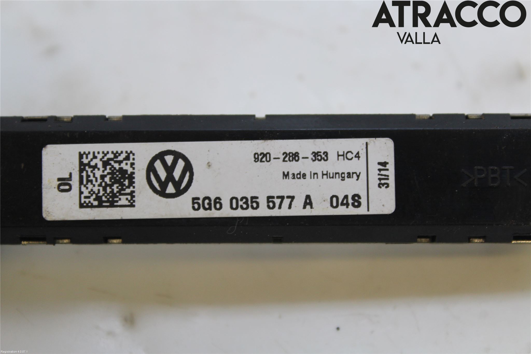 Volkswagen VW GOLF / E-GOLF VII 13-20 Antennförstärkare