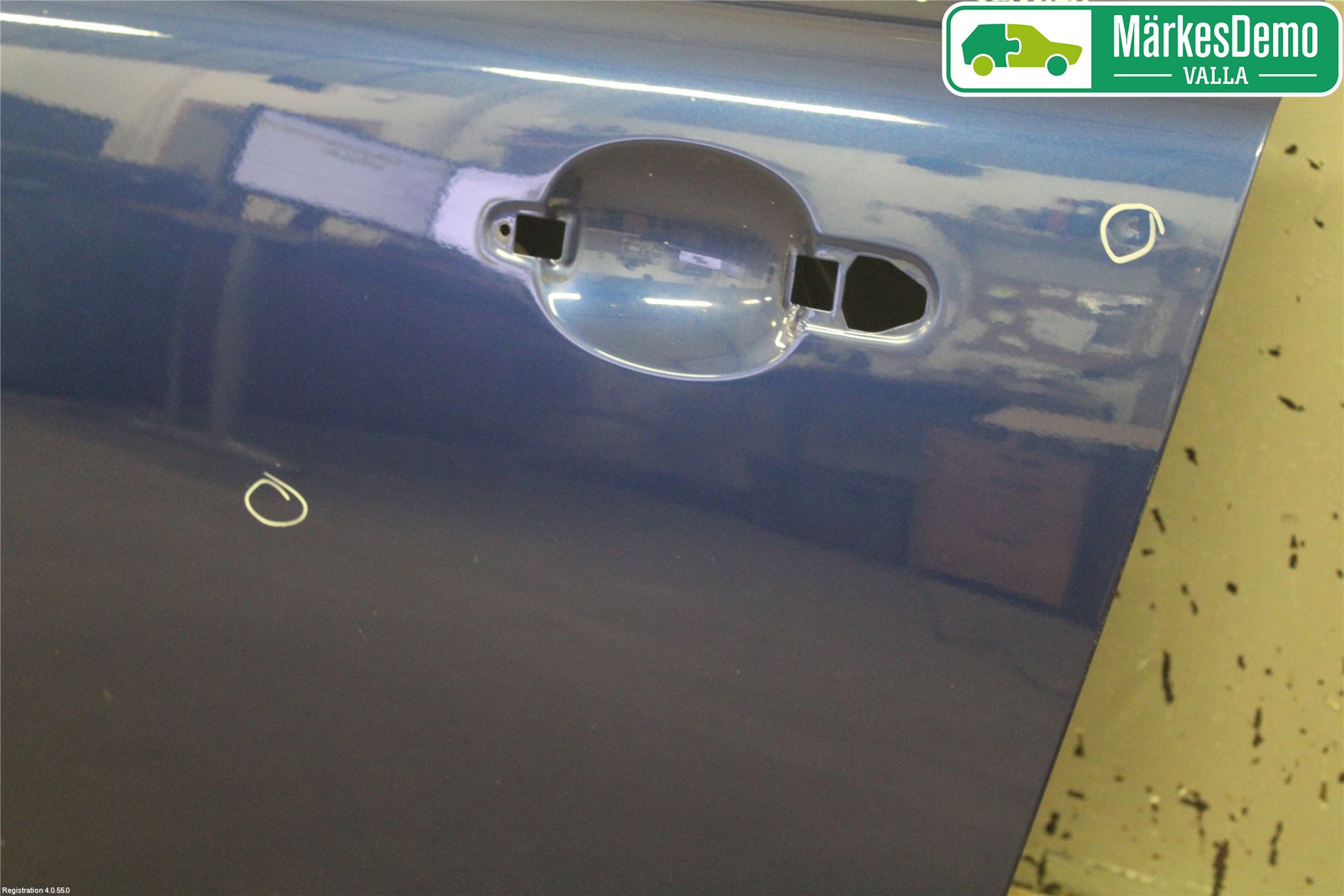 Volvo C30 07-10 Dörr 2D Vänster